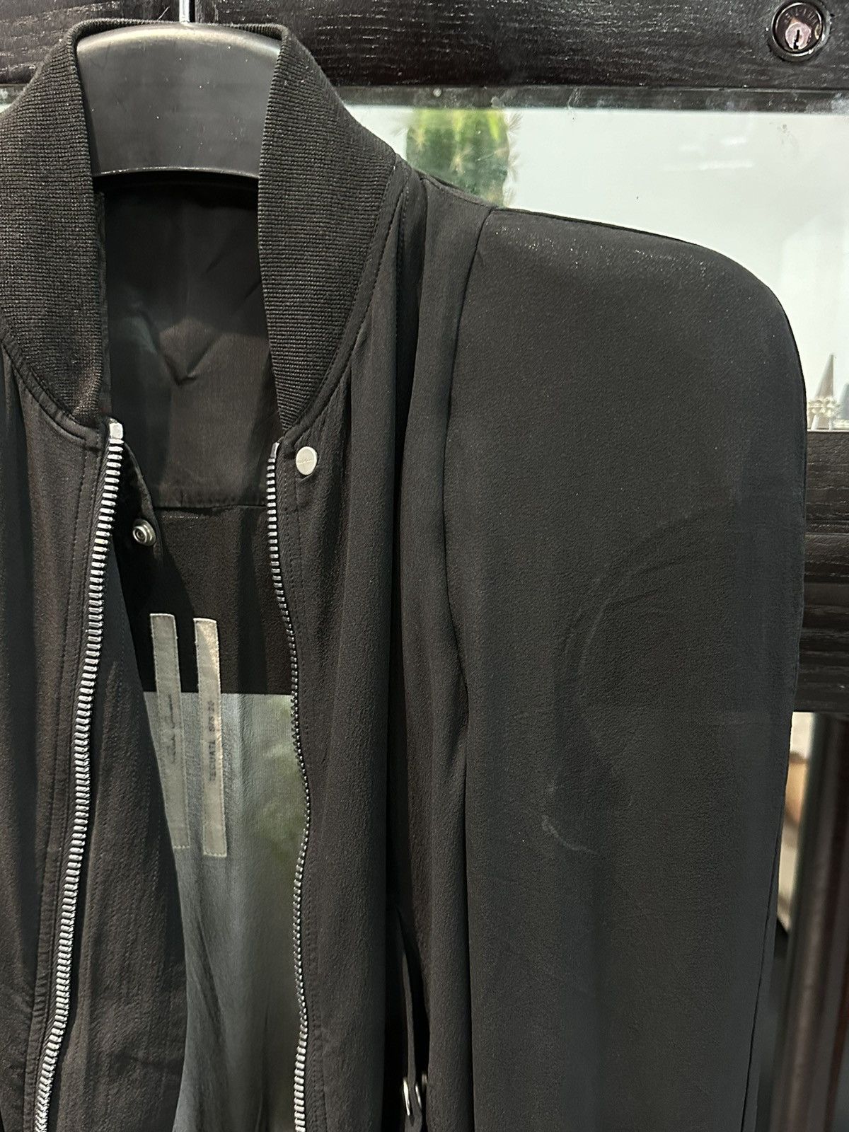 Rick Owens RICK OWENS SS20 Zionic Silk-chiffon Bomber Size US XS / EU 42 / 0 - 7 Thumbnail