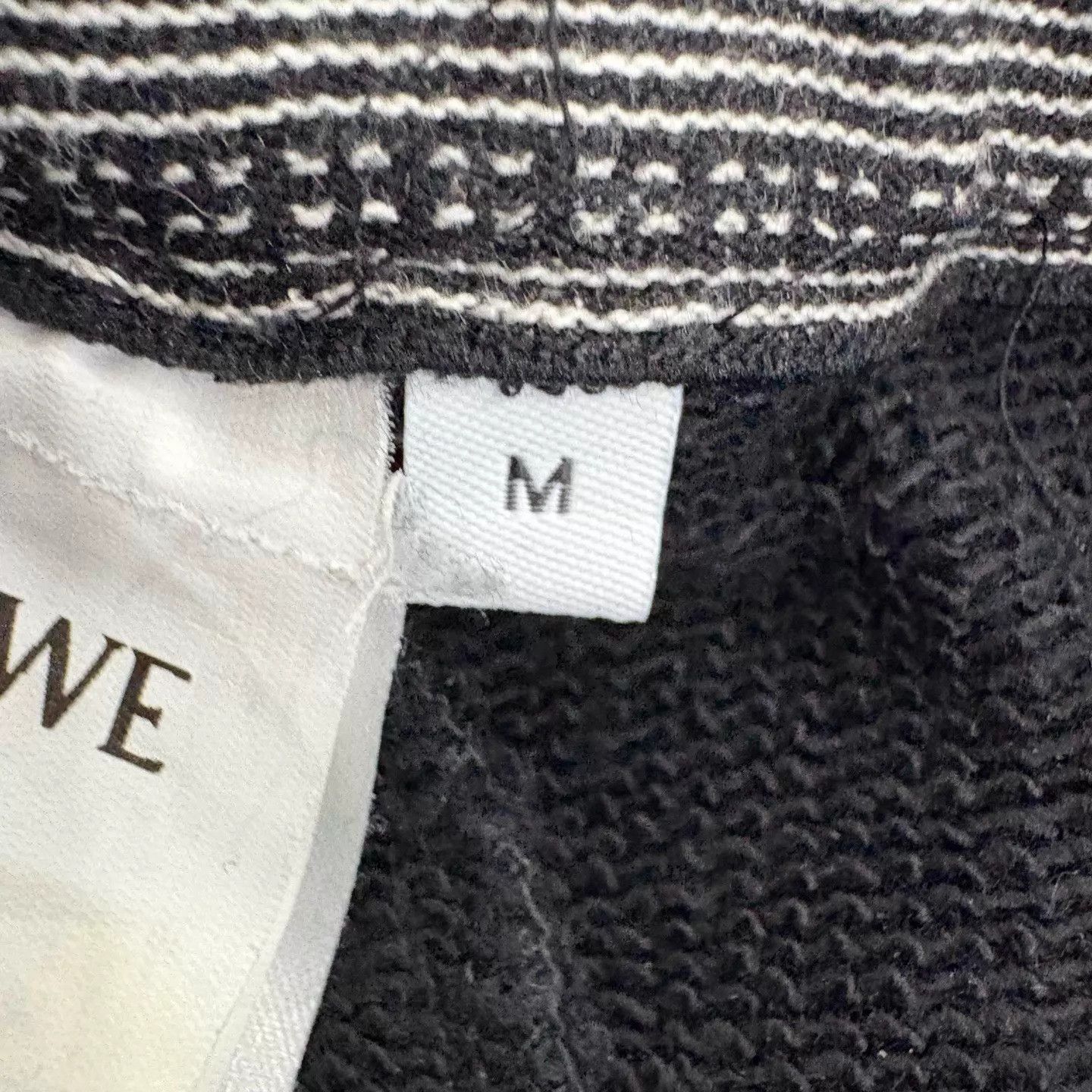 Loewe LOEWE black knit track pants M embroidered logo drawstring Size US 32 / EU 48 - 5 Thumbnail