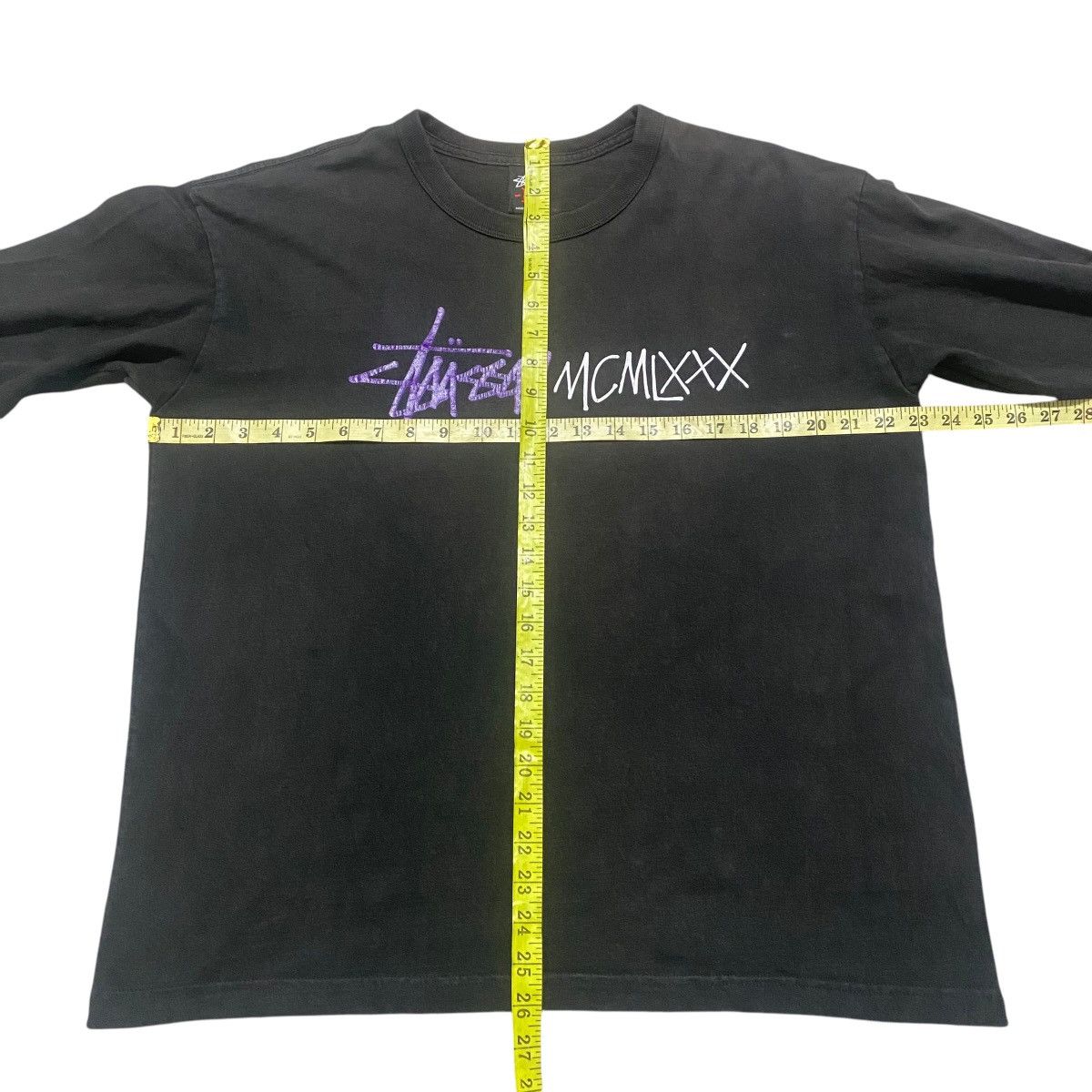 Stussy Vintage Stussy MCMLXXX Sunfaded Longsleeve Shirt Oversized Size US M / EU 48-50 / 2 - 9 Thumbnail
