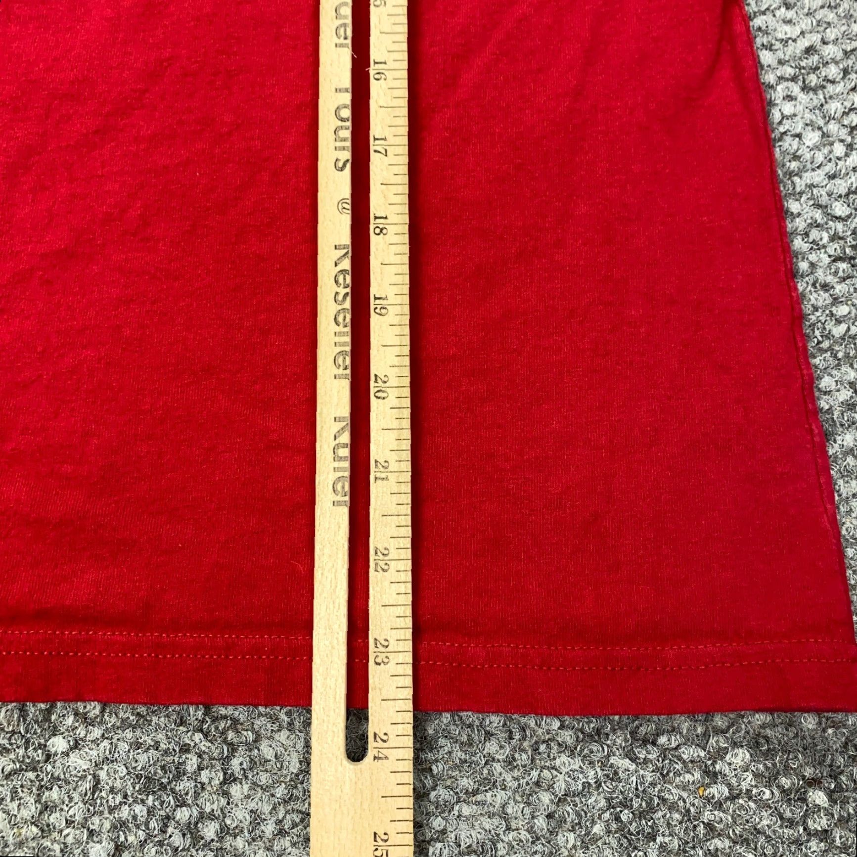 Apple Apple Shirt Red Long Sleeve Logo Adult Small Womens Size S / US 4 / IT 40 - 5 Thumbnail