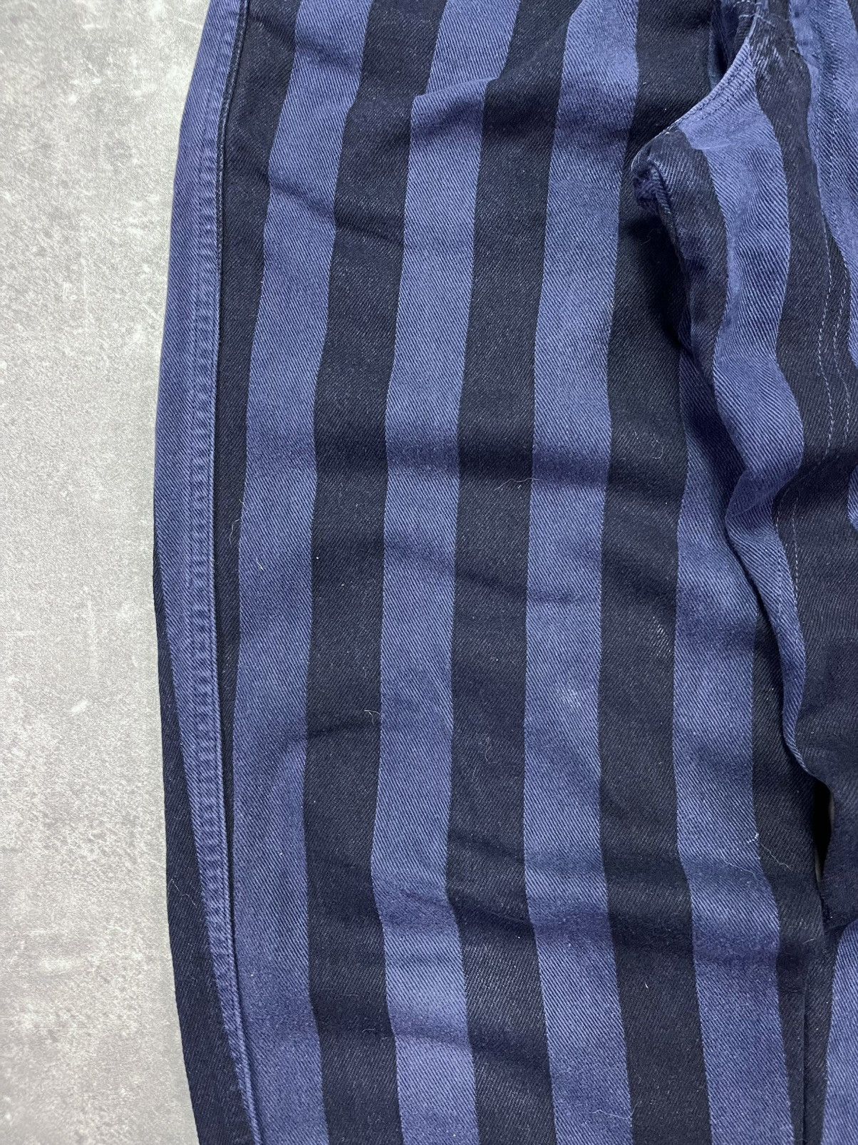 Marithe + Francois Girbaud 90s Marithe + Francois Girbaud Striped Balloon Pants 29 Size US 29 - 4 Thumbnail