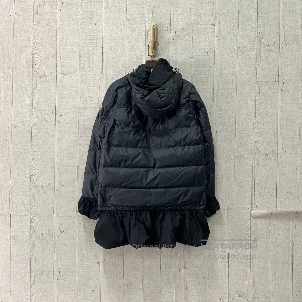 Moncler Moncler Ruffle Hem Down Jacket. Size S / US 4 / IT 40 - 2 Thumbnail