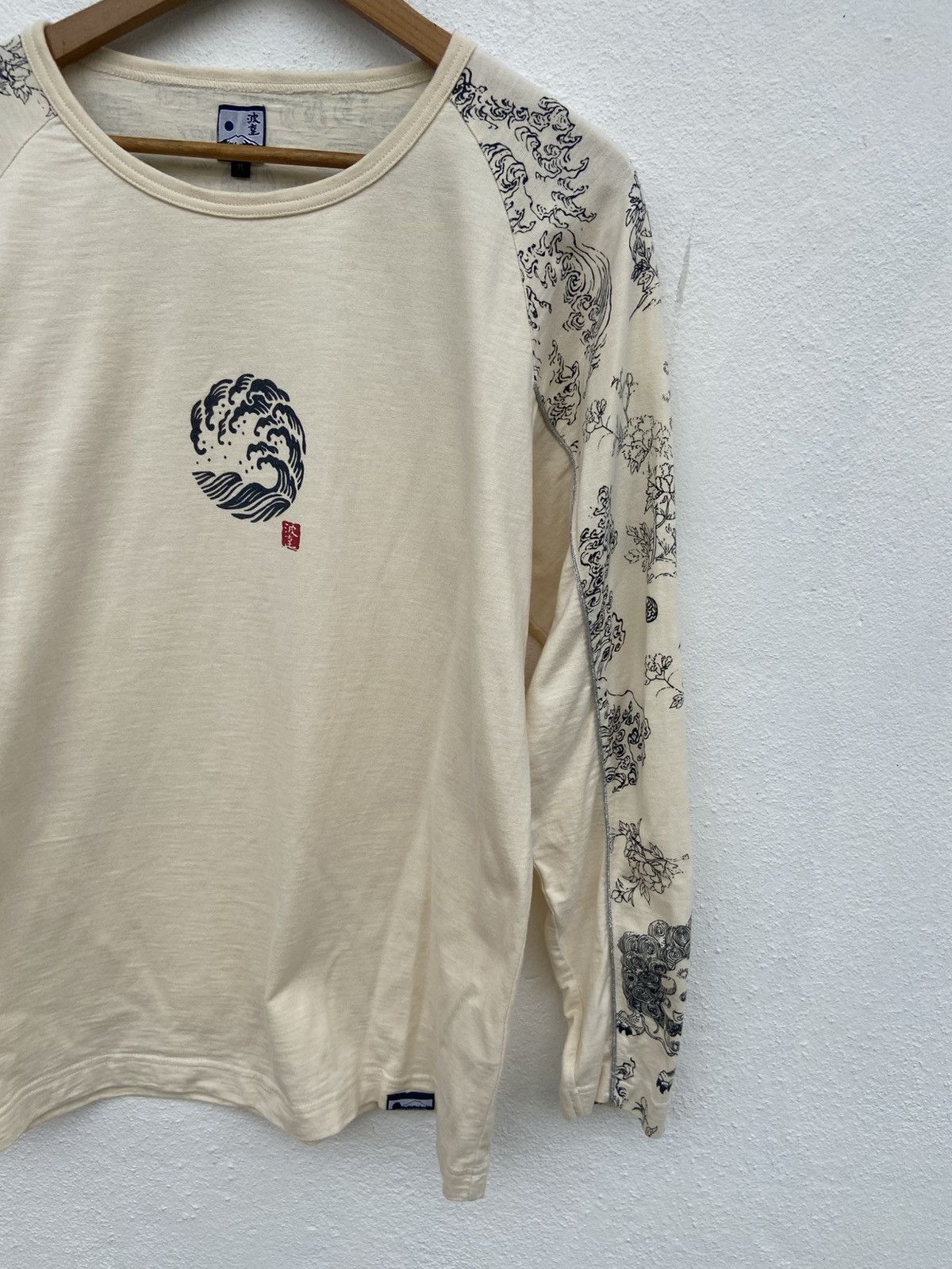 Karakuri Tamashii 🔥 Vtg Japan Sukajan t shirt long sleeve Karakuri Tamashi Size US M / EU 48-50 / 2 - 4 Thumbnail