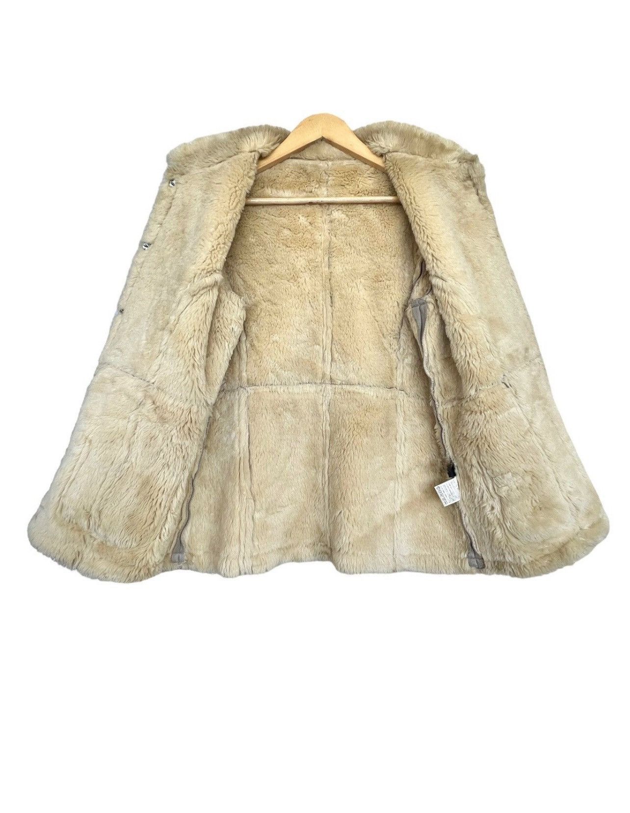 Hysteric Glamour × If Six Was Nine × Le Grande Bleu (L.G.B.) Japan Brand Shearling Fur Coat Jacket Size US S / EU 44-46 / 1 - 3 Thumbnail