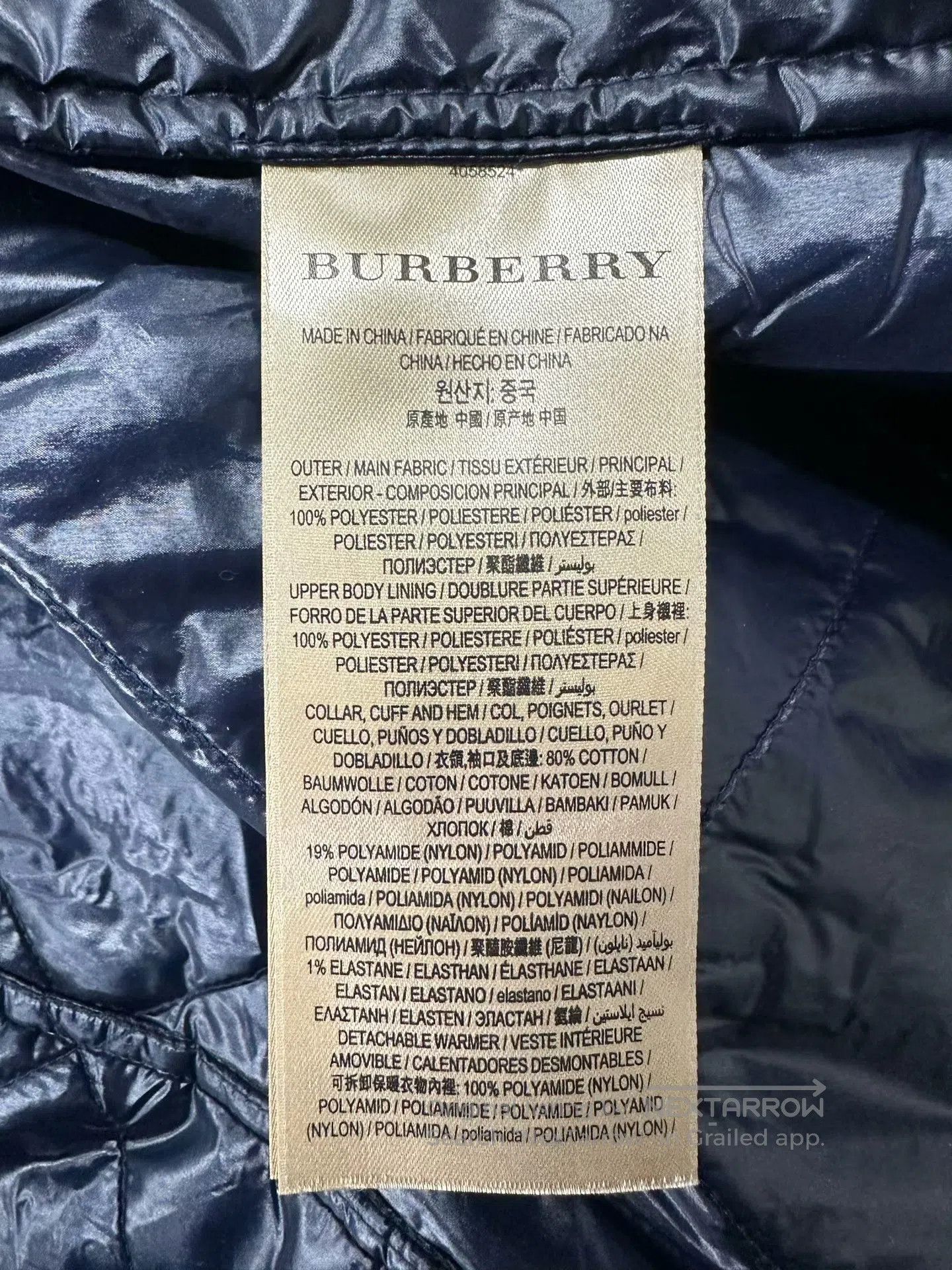 Burberry Burberry Olive Green Zippered Flight Jacket| Size XXS / US 00 / IT 34 - 4 Thumbnail