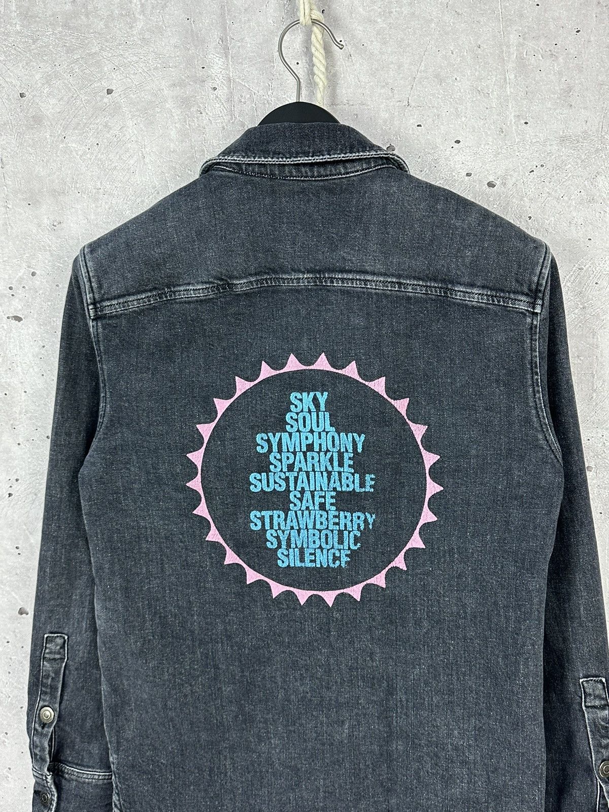 Stella McCartney Stella McCartney 23 Old Bond Street Denim Overshirt Jacket Size S / US 4 / IT 40 - 8 Thumbnail