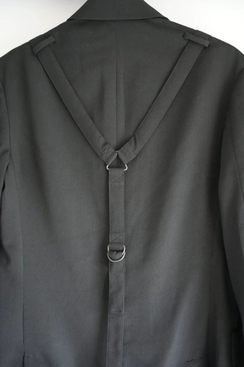 Yohji Yamamoto Yohji Yamamoto Yohji Yamamoto Black Wool Suit Jacket Size US S / EU 44-46 / 1 - 3 Thumbnail