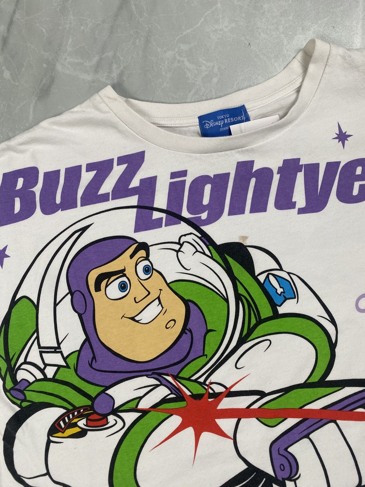Disney Grail RARE Tokyo Disney Vintage Buzz Lightyear Tee Size US XXL / EU 58 / 5 - 4 Thumbnail