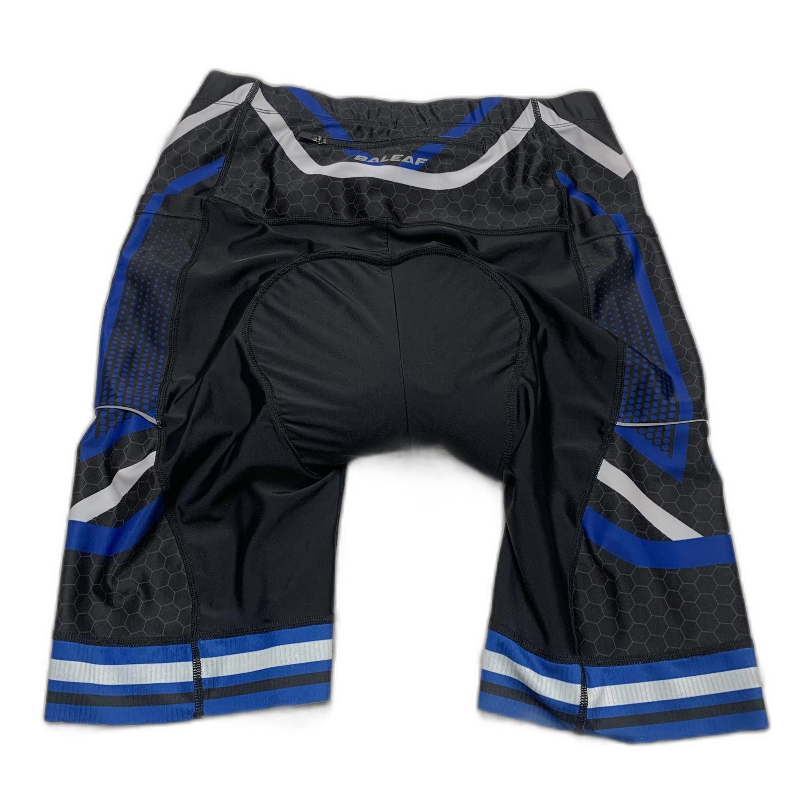 Other BALEAF Men's Size Large Blue Black Padded Cycling Shorts Size US 34 / EU 50 - 2 Thumbnail