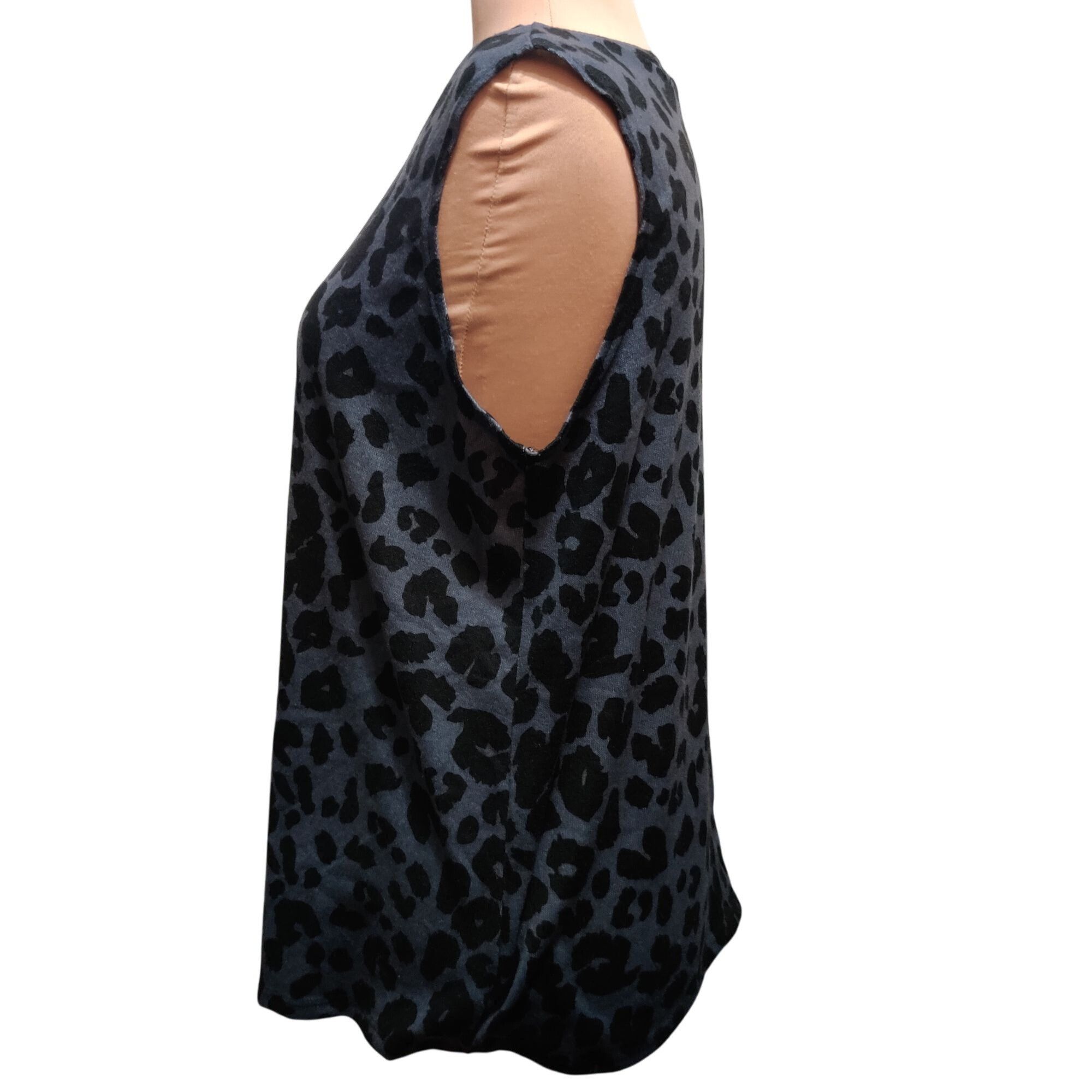 Other Mint Play Pink XL Black Gray Animal Print Sleeveless Tank To Size XL / US 12-14 / IT 48-50 - 6 Thumbnail