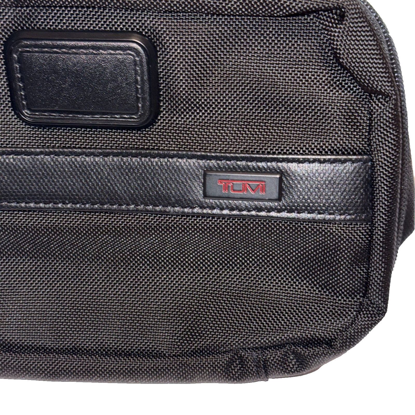 Tumi Tumi Alpha 2 Small Toiletry Bag Travel Ballistic Black Nylon Size ONE SIZE - 2 Thumbnail