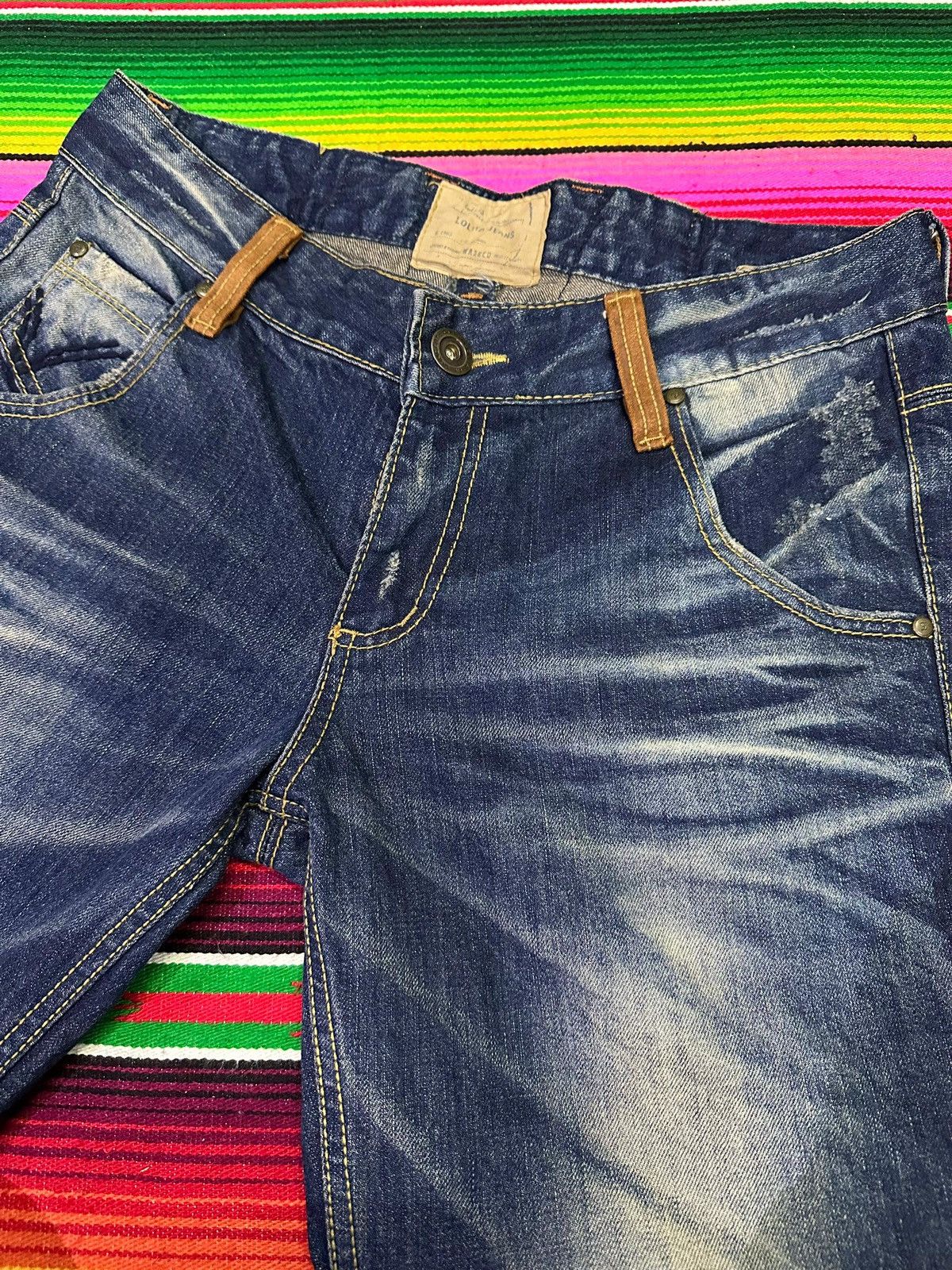 Japanese Brand 💥Lolita Denim💥 Denim Lolita Crazy Design 💥 Size US 34 / EU 50 - 9 Thumbnail