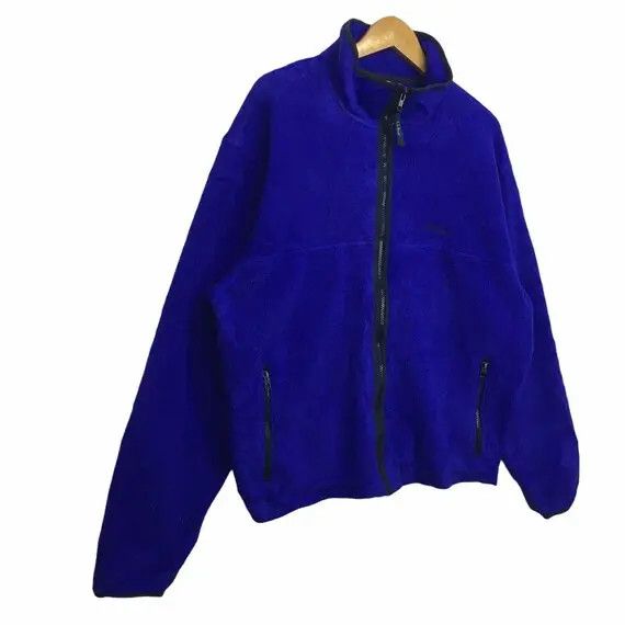 L.L. Bean Vtg L.L BEAN FREEPORT Outdoor Zip Fleece Jacket Windbreaker Size US XL / EU 56 / 4 - 3 Thumbnail