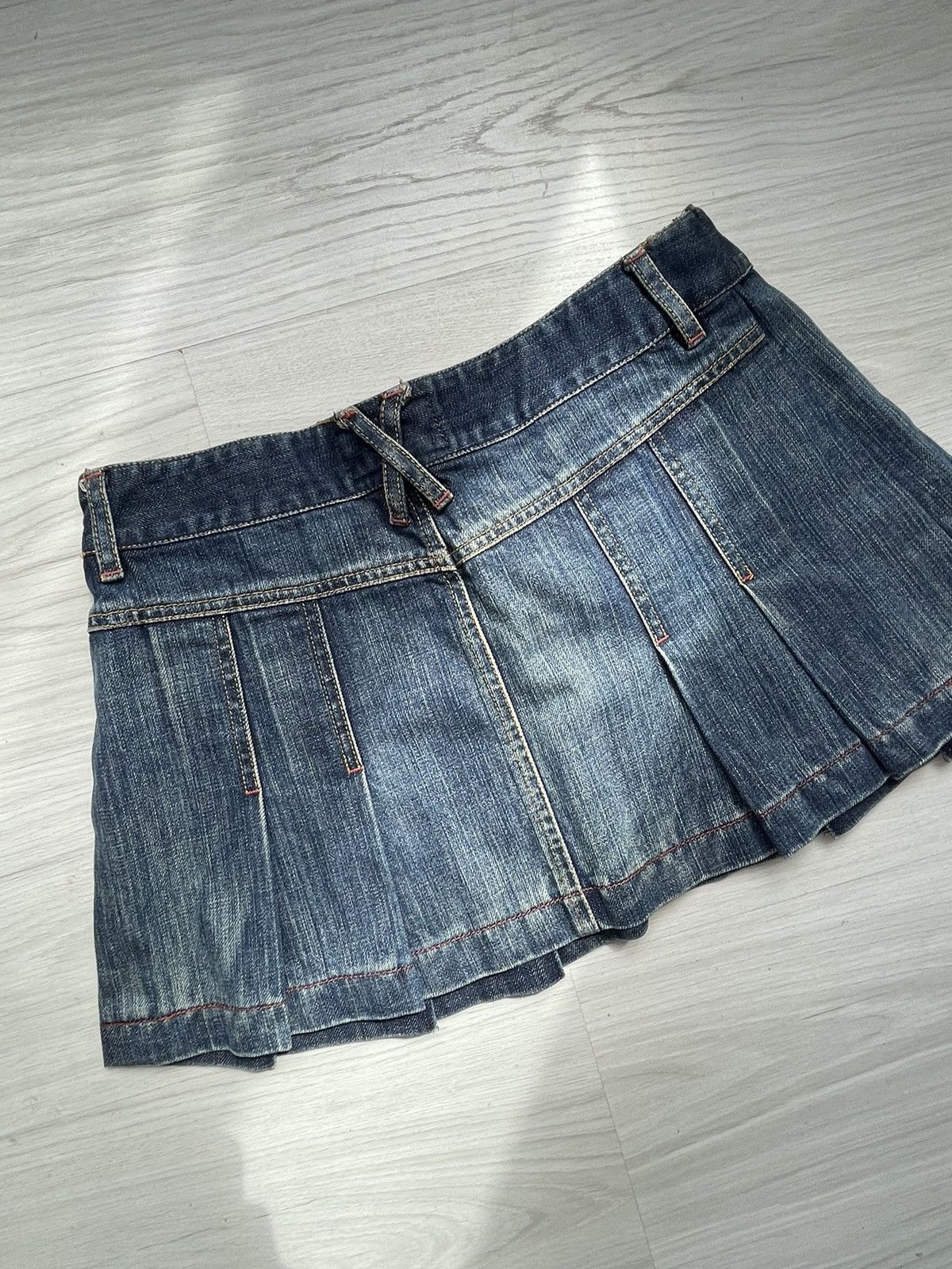 Vintage y2k denim skirt Size 26" / US 2 / IT 38 - 13 Thumbnail