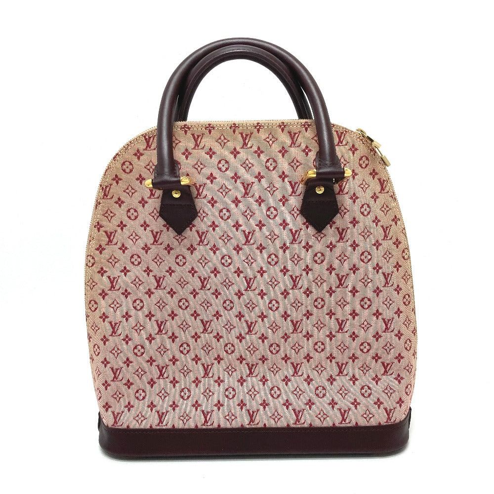 Louis Vuitton Louis Vuitton M92204 Monogram Mini Alma 3Rd Note In The Tonic Solfa Representation Of Diatonic Scale Handbag Tote Bag Briefcase Back Canvas Women Three Red Size ONE SIZE - 1 Thumbnail