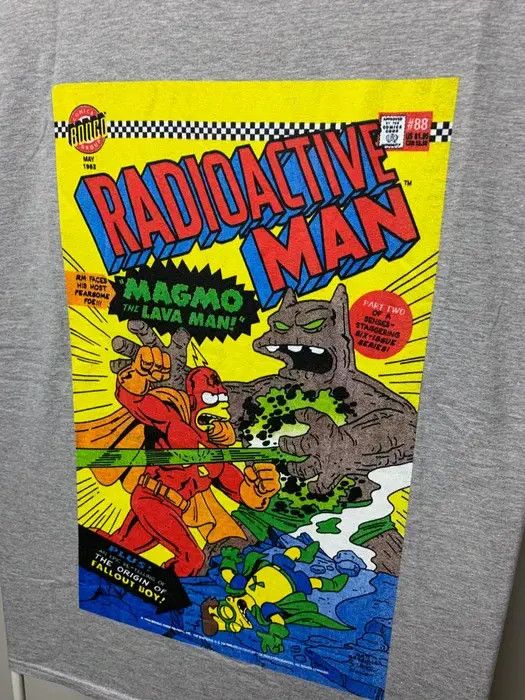 The Simpsons The Simpson T-shirt radioactive man size L color grey vntg Size US L / EU 52-54 / 3 - 3 Thumbnail