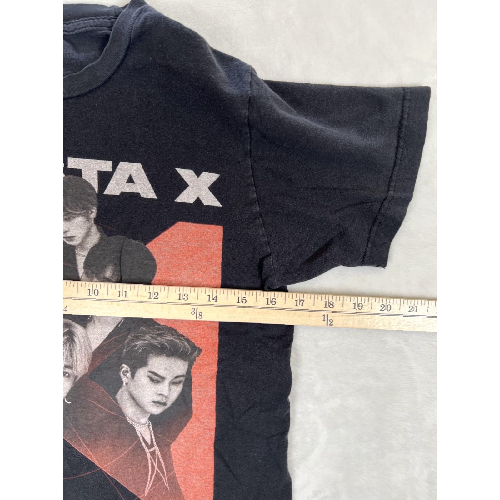 Vintage Monsta X T-Shirt Adults Small Black Starship Band Graphic Print Crew Neck Short Sleeve Size US S / EU 44-46 / 1 - 5 Thumbnail