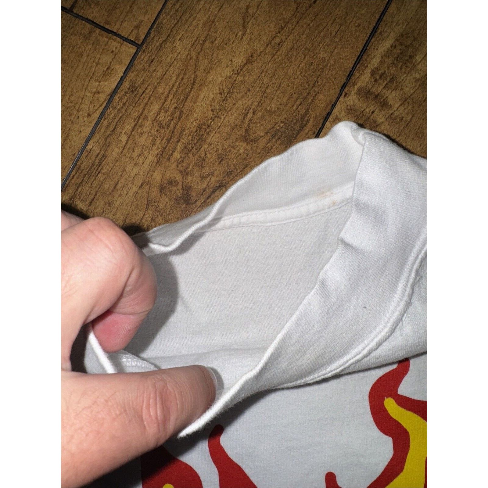 Vintage Not An Arsonist Burn Bot T-Shirt White 22x27 L Mockneck Size US L / EU 52-54 / 3 - 3 Thumbnail