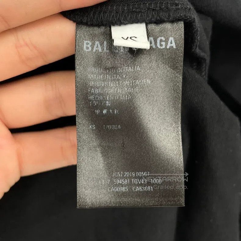 Balenciaga Balenciaga Colorful Eiffel Tower faux two-piece long-sleev Size US XS / EU 42 / 0 - 4 Thumbnail