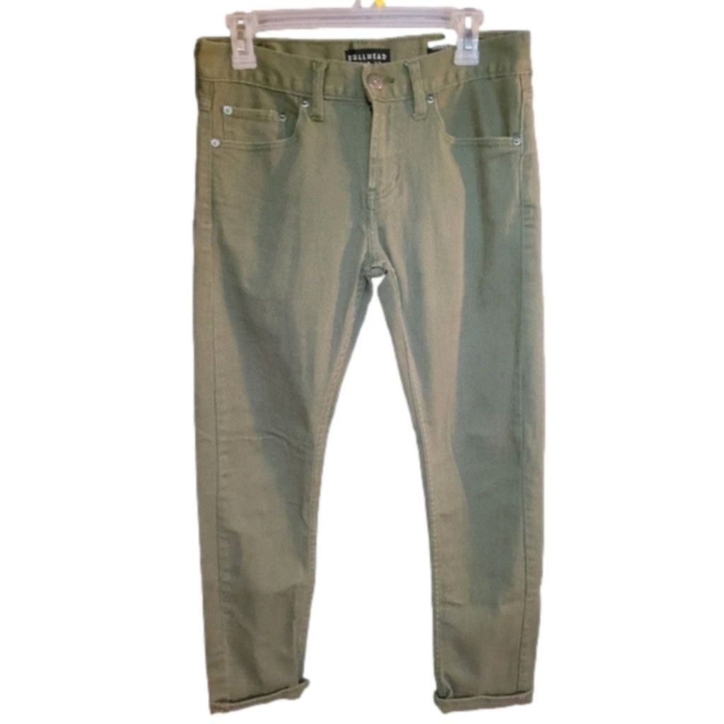 Other Bullhead Men's skinny pants, green, nwot, Size waist 29, Size US 29 - 1 Thumbnail