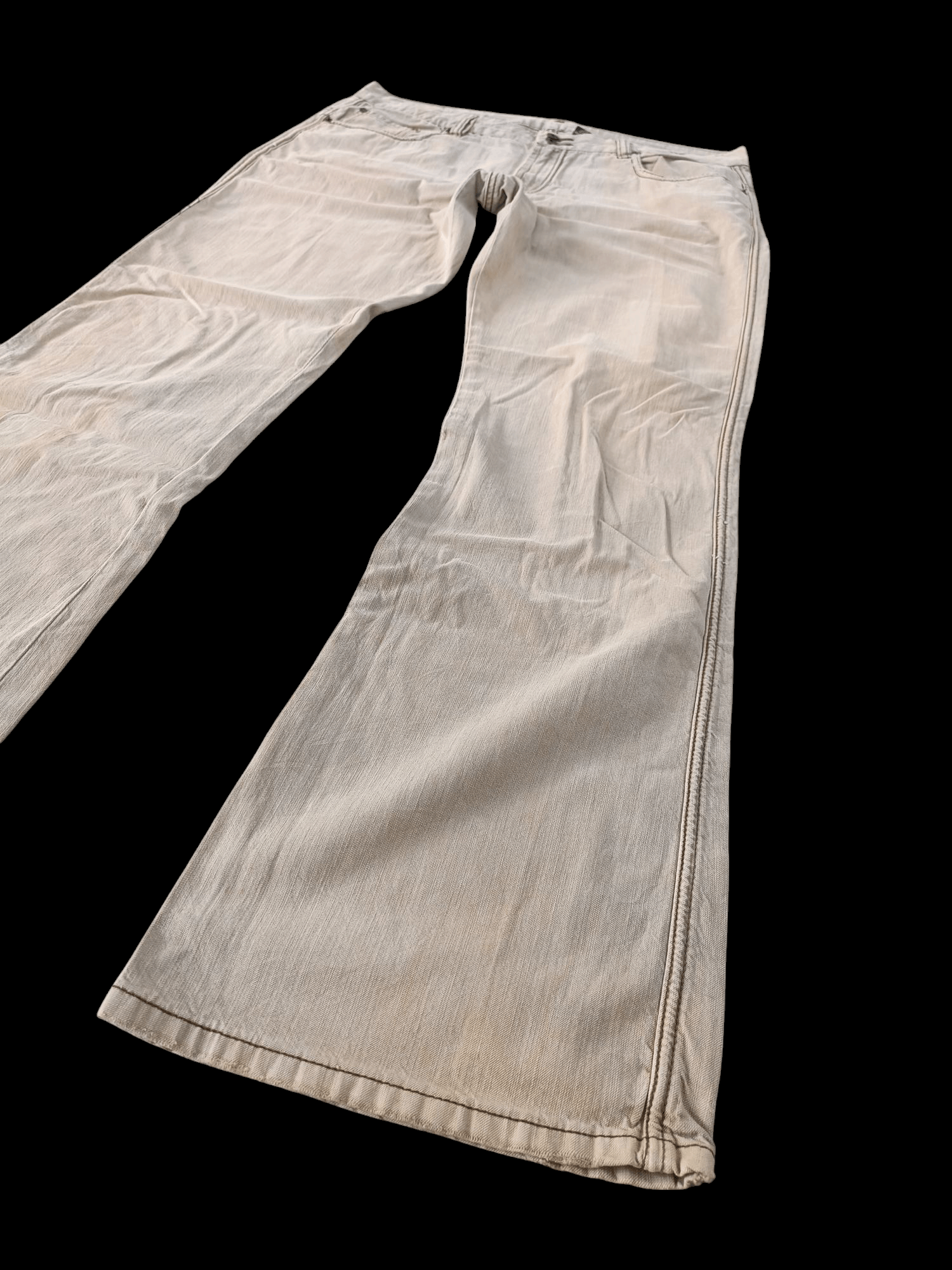 Buffalo David Bitton × Japanese Brand × Vintage VINTAGE FLARED Buffalo David Bitton Wide Leg Pants E244 Size US 36 / EU 52 - 13 Thumbnail