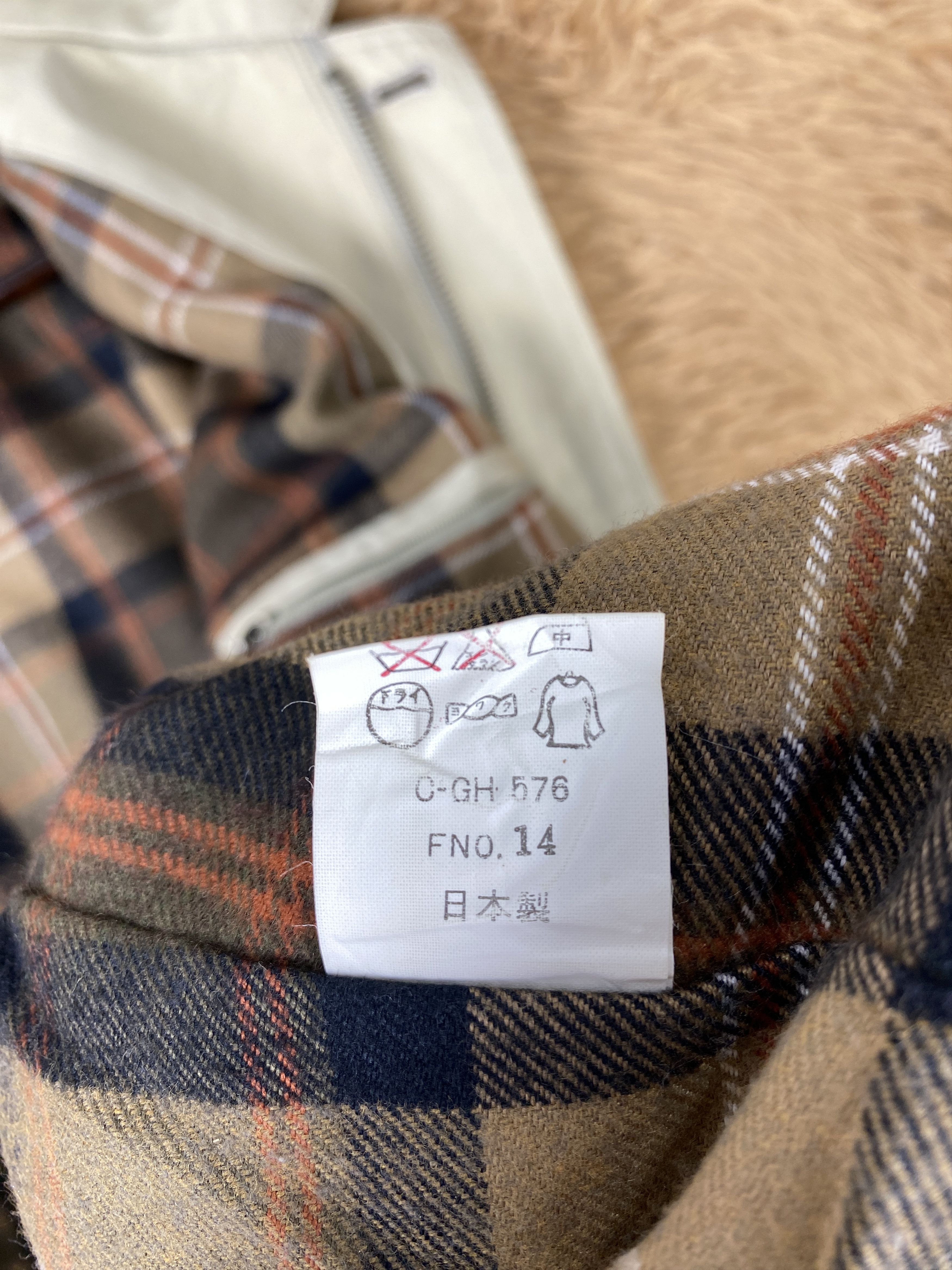 Japanese Brand Vintage Rortas 90s Style Checked Lining Jacket J2126 Size US M / EU 48-50 / 2 - 10 Thumbnail