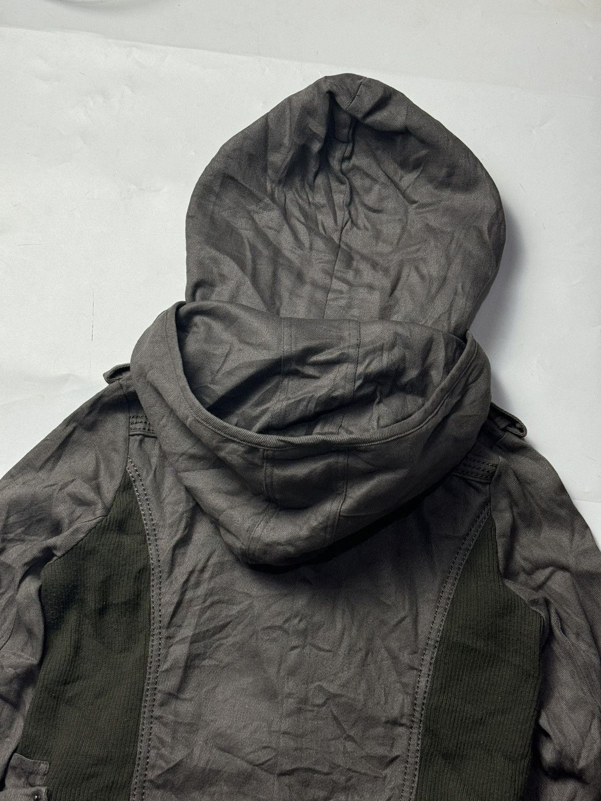 Issey Miyake × Japanese Brand Japanese Double Hoodie Deep Jacket Goa lgb styled Size US S / EU 44-46 / 1 - 4 Thumbnail
