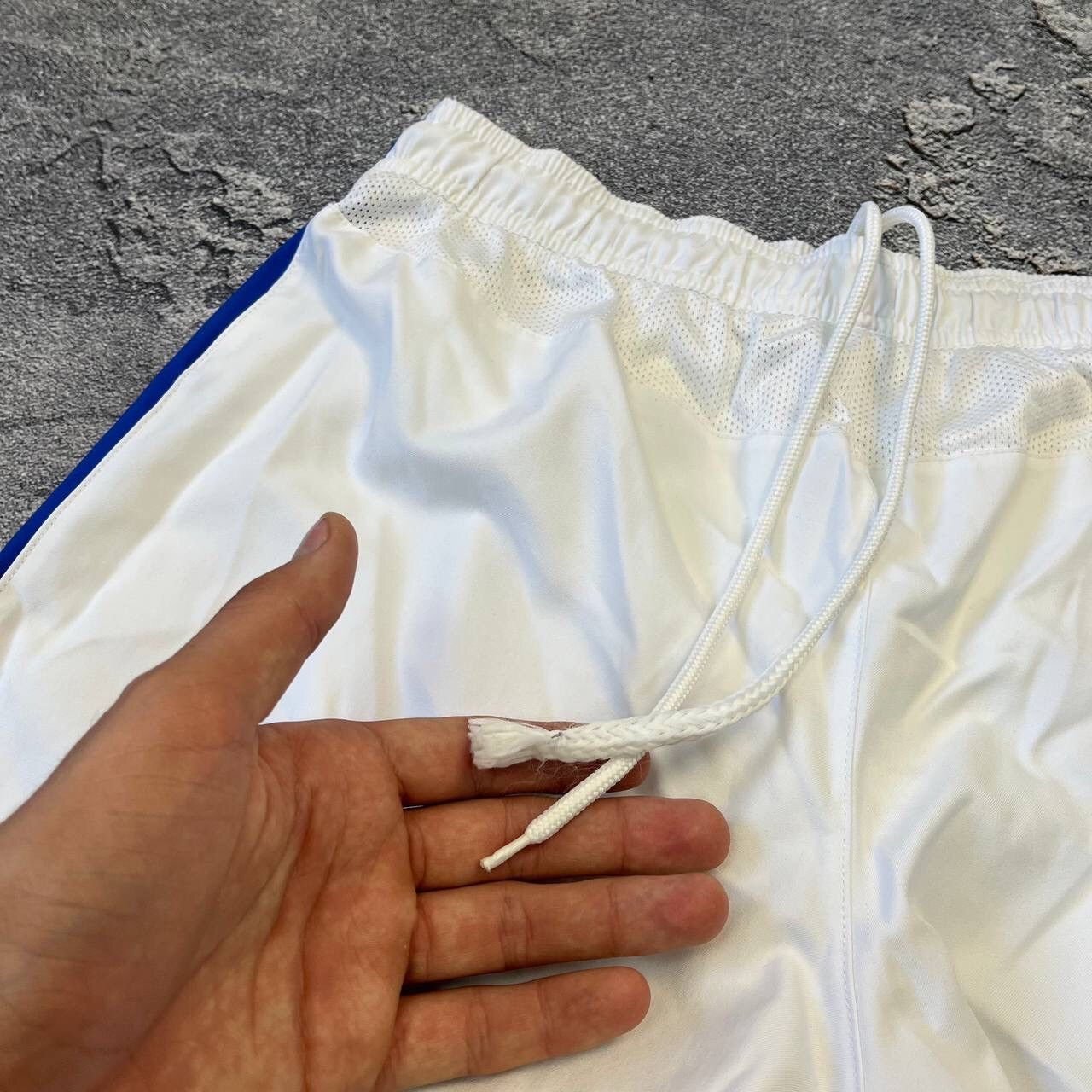 Nike Nike Brazil Football Shorts Mens Athletic Soccer White Size US 35 - 2 Thumbnail