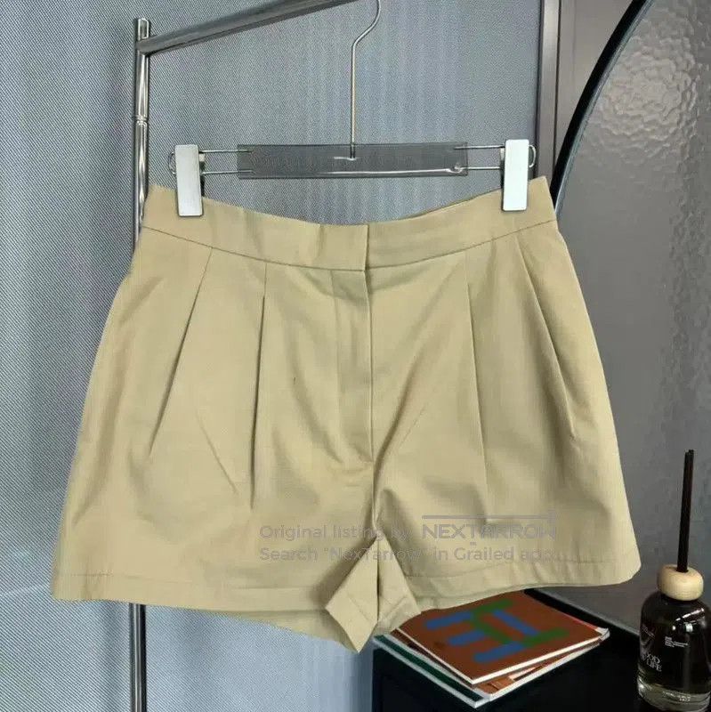 Dior Dior Khaki Women's Cotton Shorts . Size 23" - 1 Thumbnail