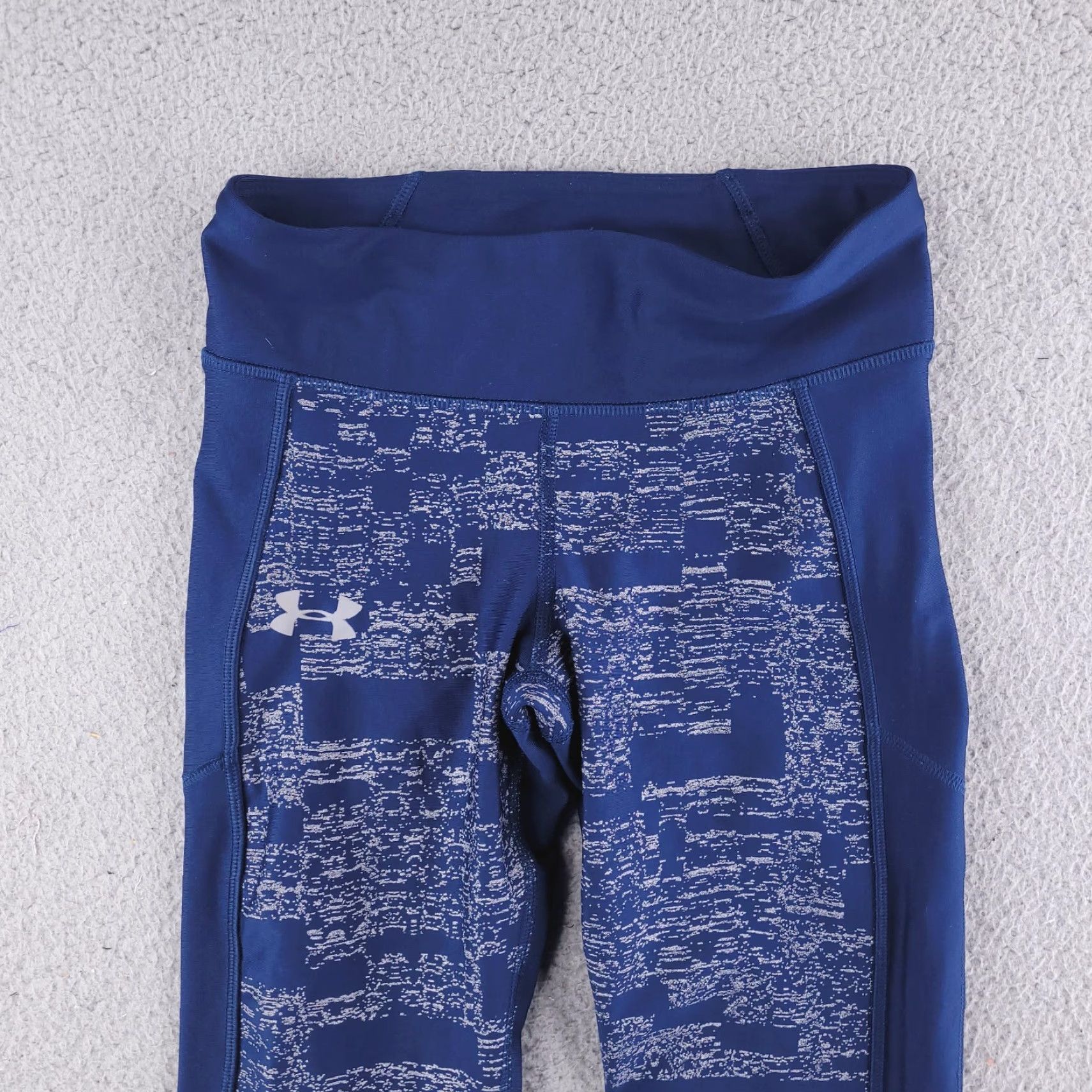 Under Armour Under Armour Leggings Womens Small Heatgear Compression Run Gym Athletic Pocket Size 28" / US 6 / IT 42 - 3 Thumbnail