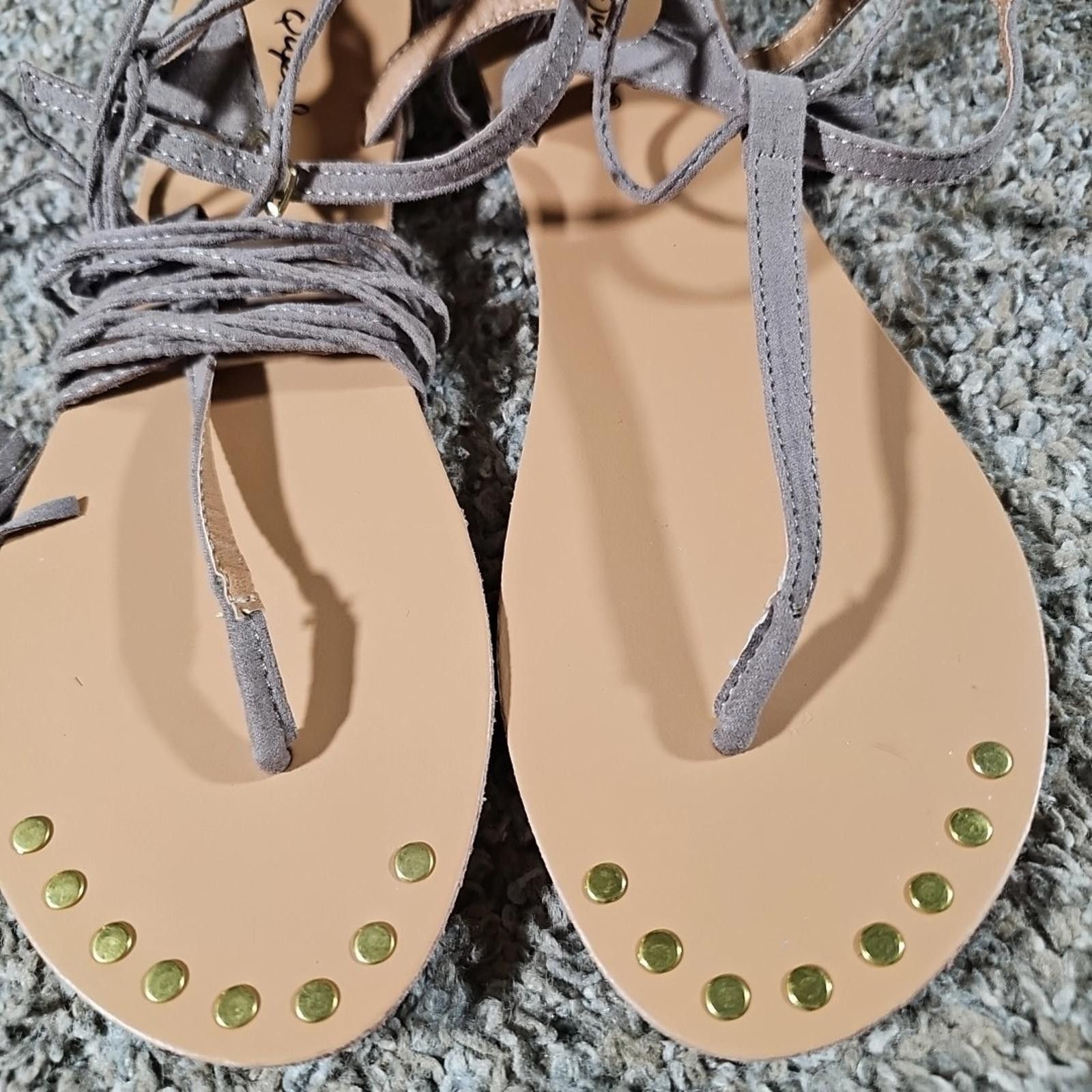 Other Qupid Gladiator Leather Sandals Sz 7 Size US 7 / IT 37 - 3 Thumbnail
