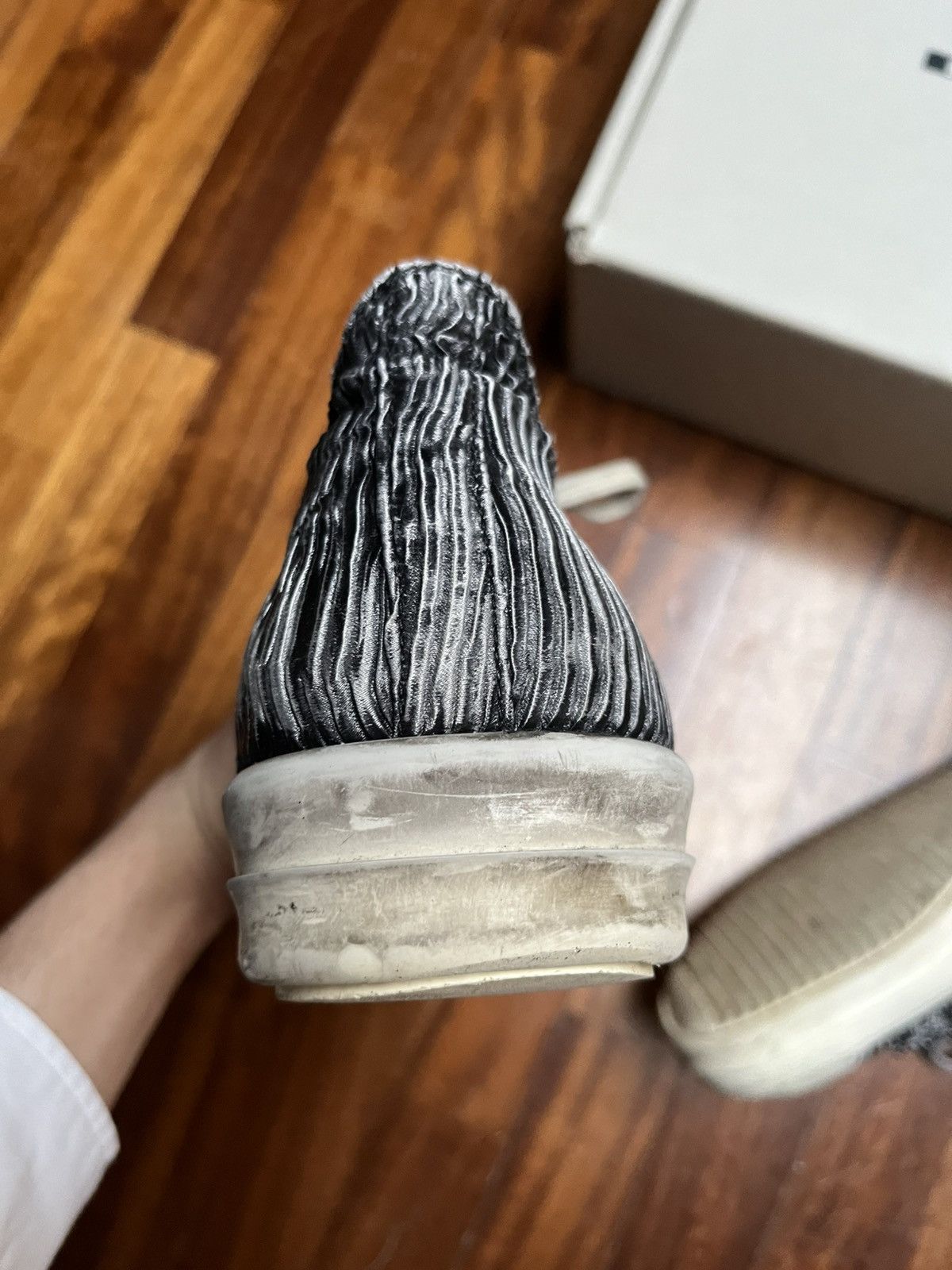 Rick Owens Drkshdw Rick Owens Ramones low top sneakers Size US 7 / EU 40 - 11 Thumbnail