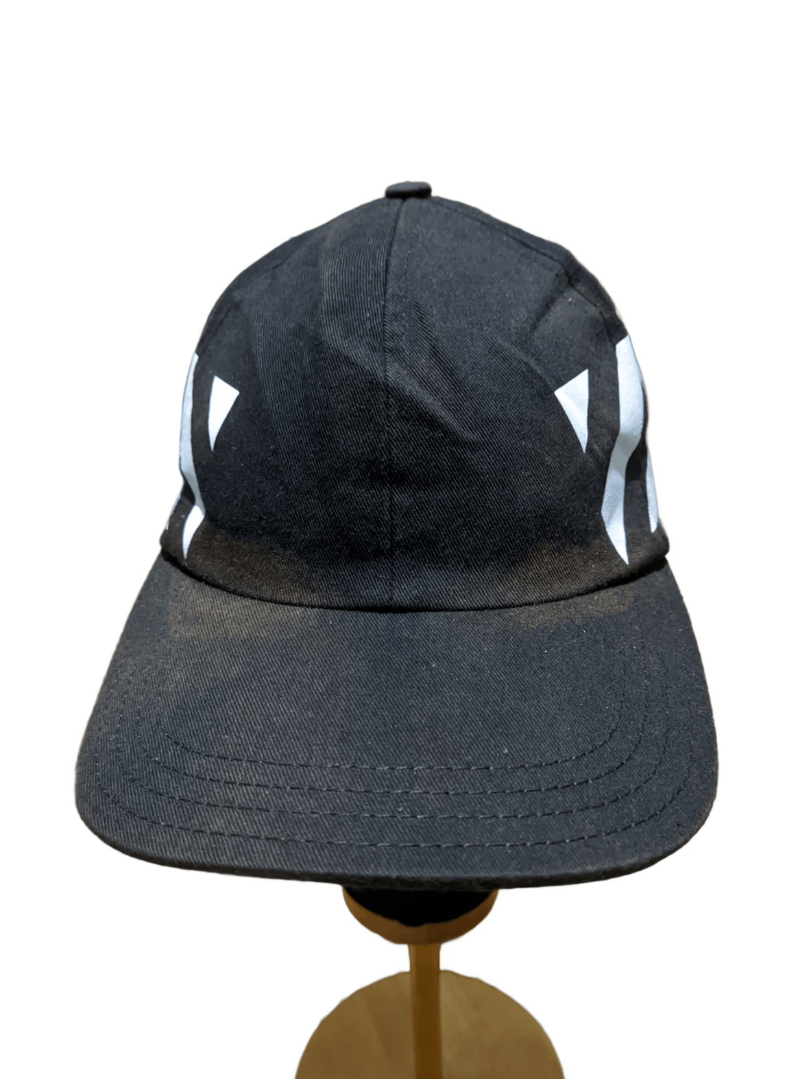 Off-White Off-White Diagonal Cap Black and White Six Panel Size ONE SIZE - 1 Thumbnail