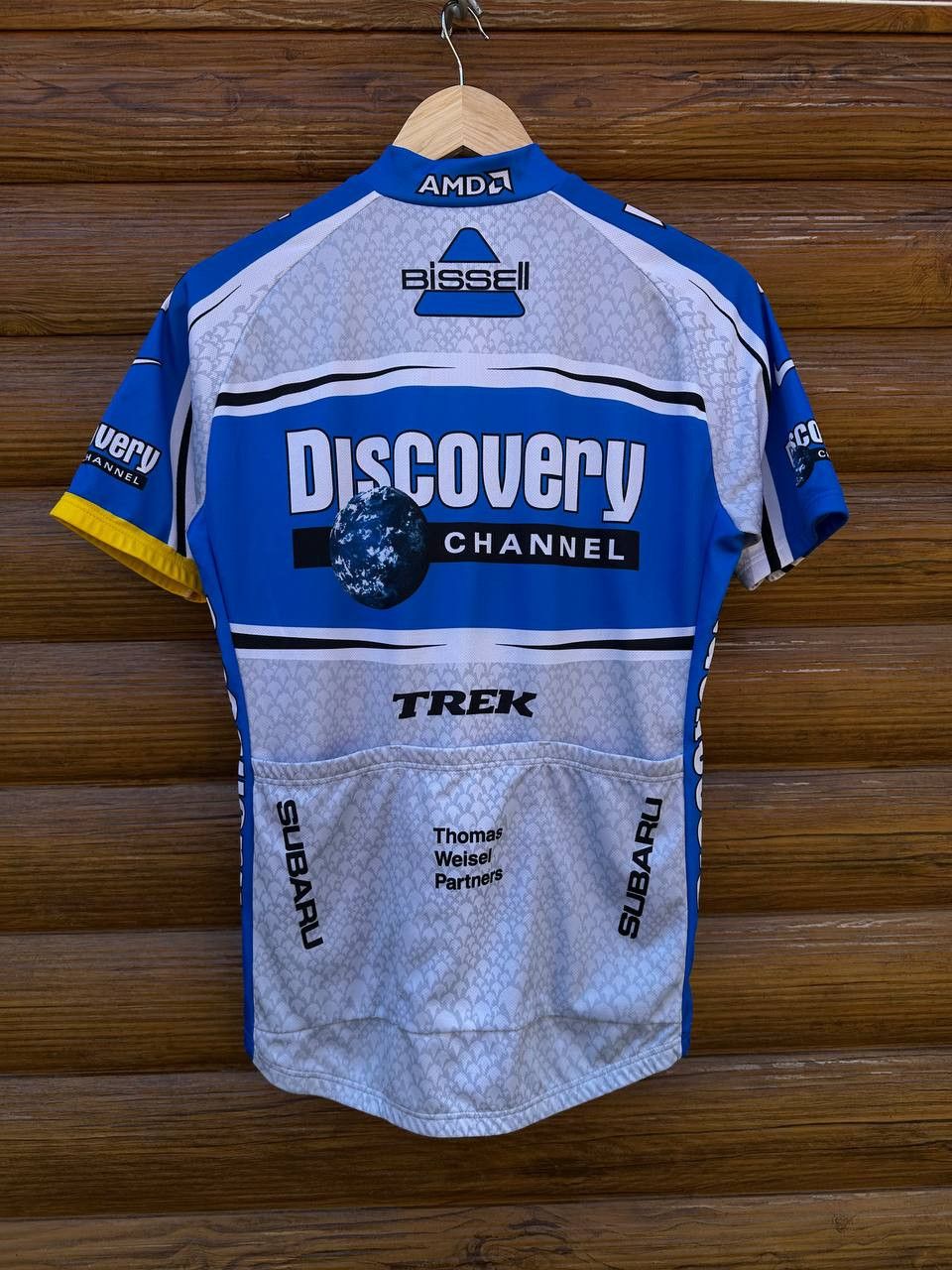 Nike NIKE Discovery Channel Cycling Jersey Size US S / EU 44-46 / 1 - 3 Thumbnail