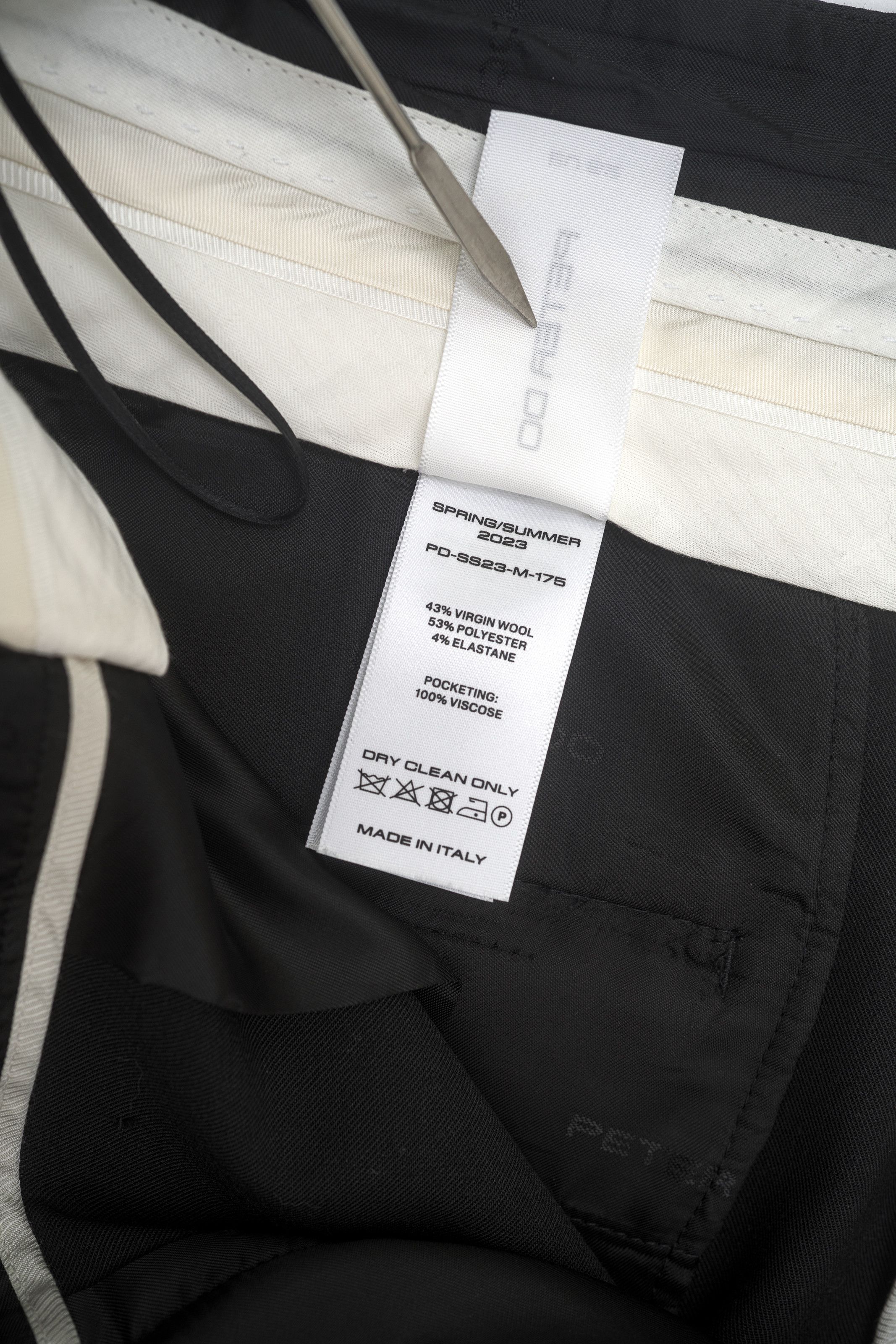 Peter Do Peter Do SS23 Tailored Wool Bermuda Shorts Black EU 52 Size US 36 / EU 52 - 4 Thumbnail
