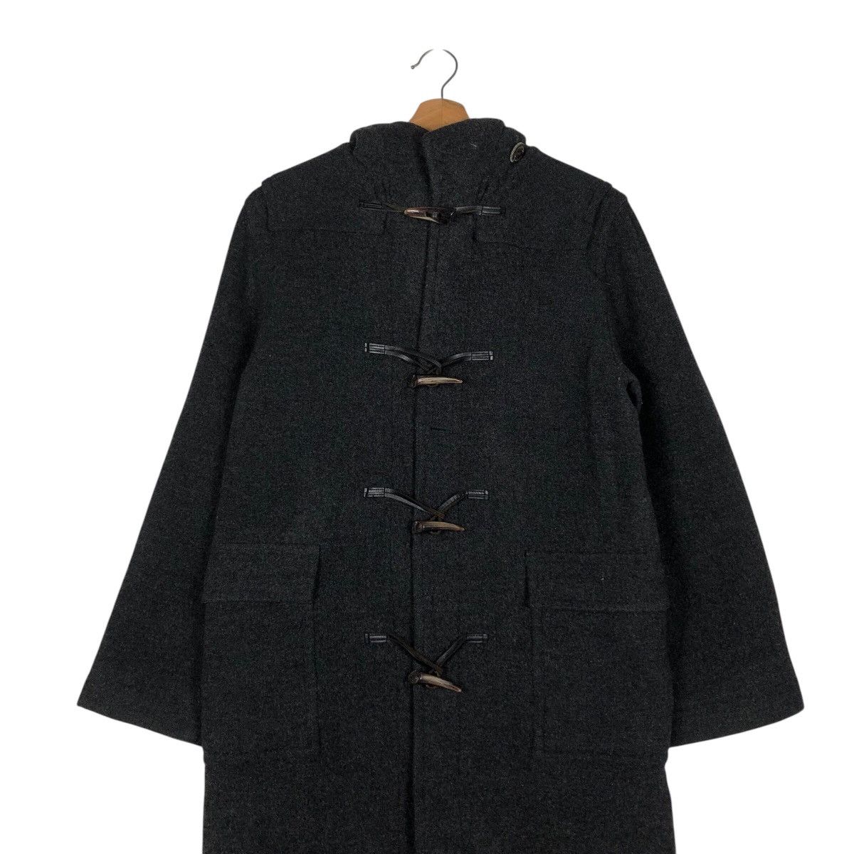 Burberry 📌Vintage Wool Long Jacket Duffle Thomas Burberry 1835 Size US L / EU 52-54 / 3 - 5 Thumbnail