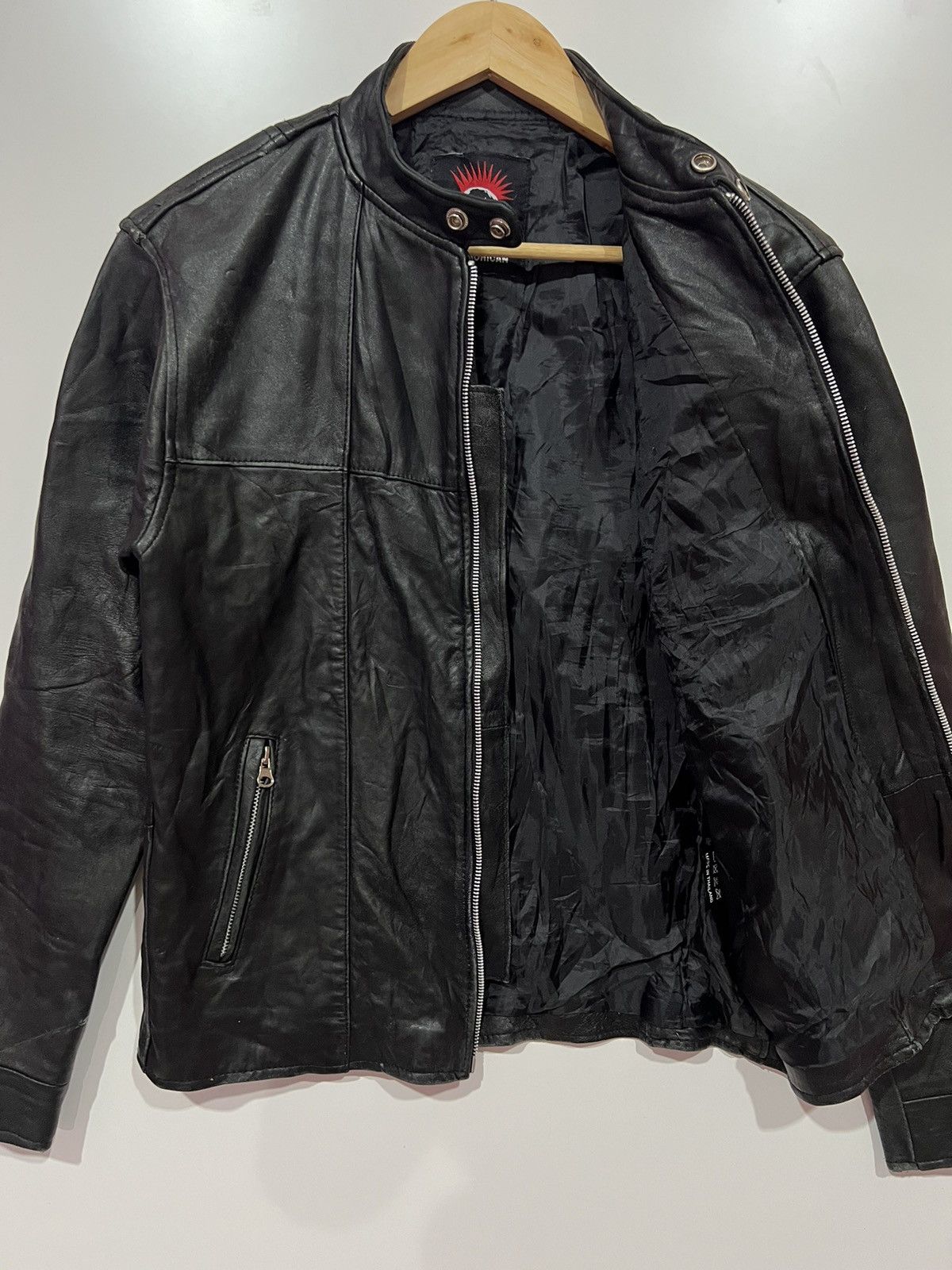 Japanese Brand Red Mohican distressed punk leather jacket Size M / US 6-8 / IT 42-44 - 10 Thumbnail