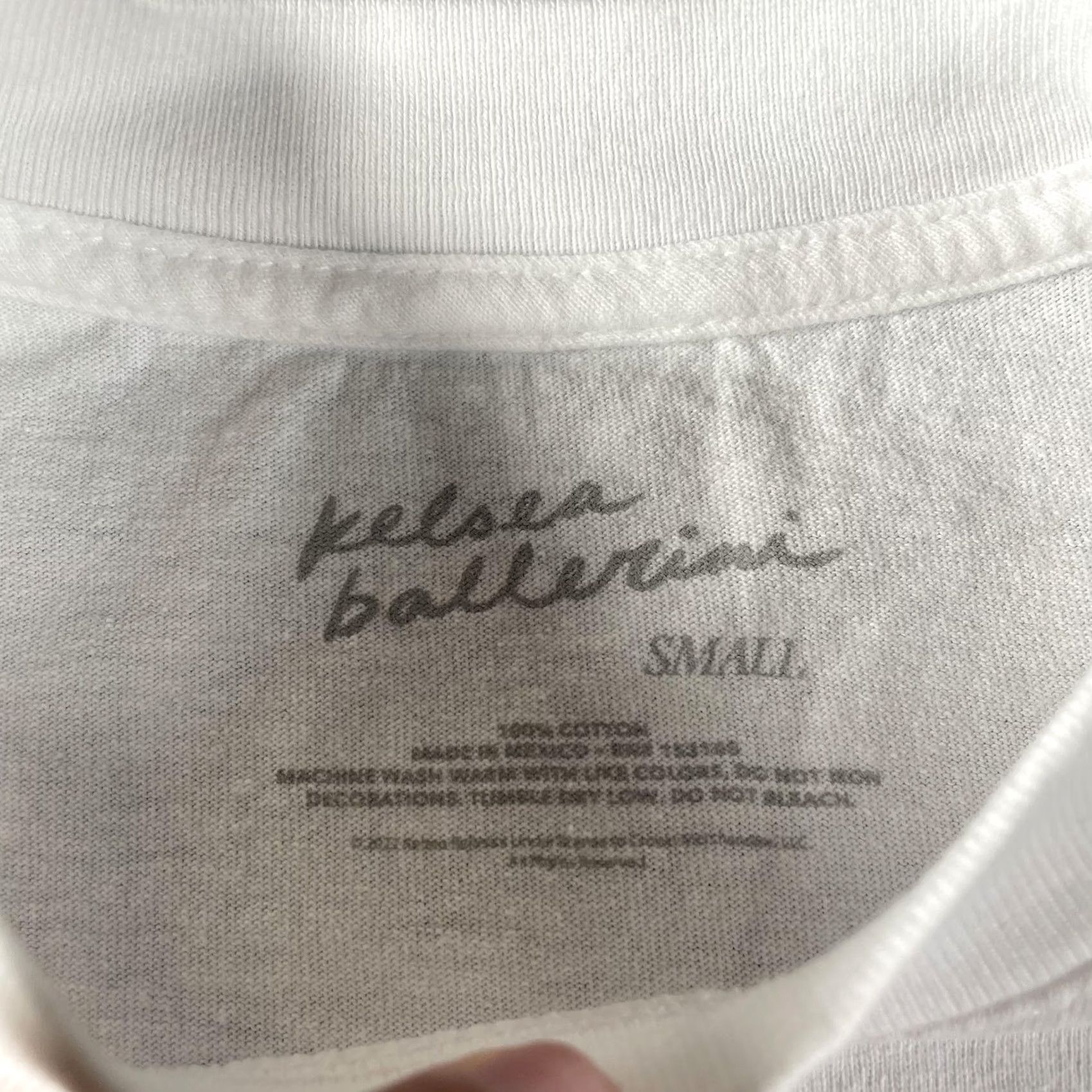 Vintage Kelsea Ballerini Love Is A Cowboy Shirt Mens Small White Graphic Tee Size US S / EU 44-46 / 1 - 4 Thumbnail