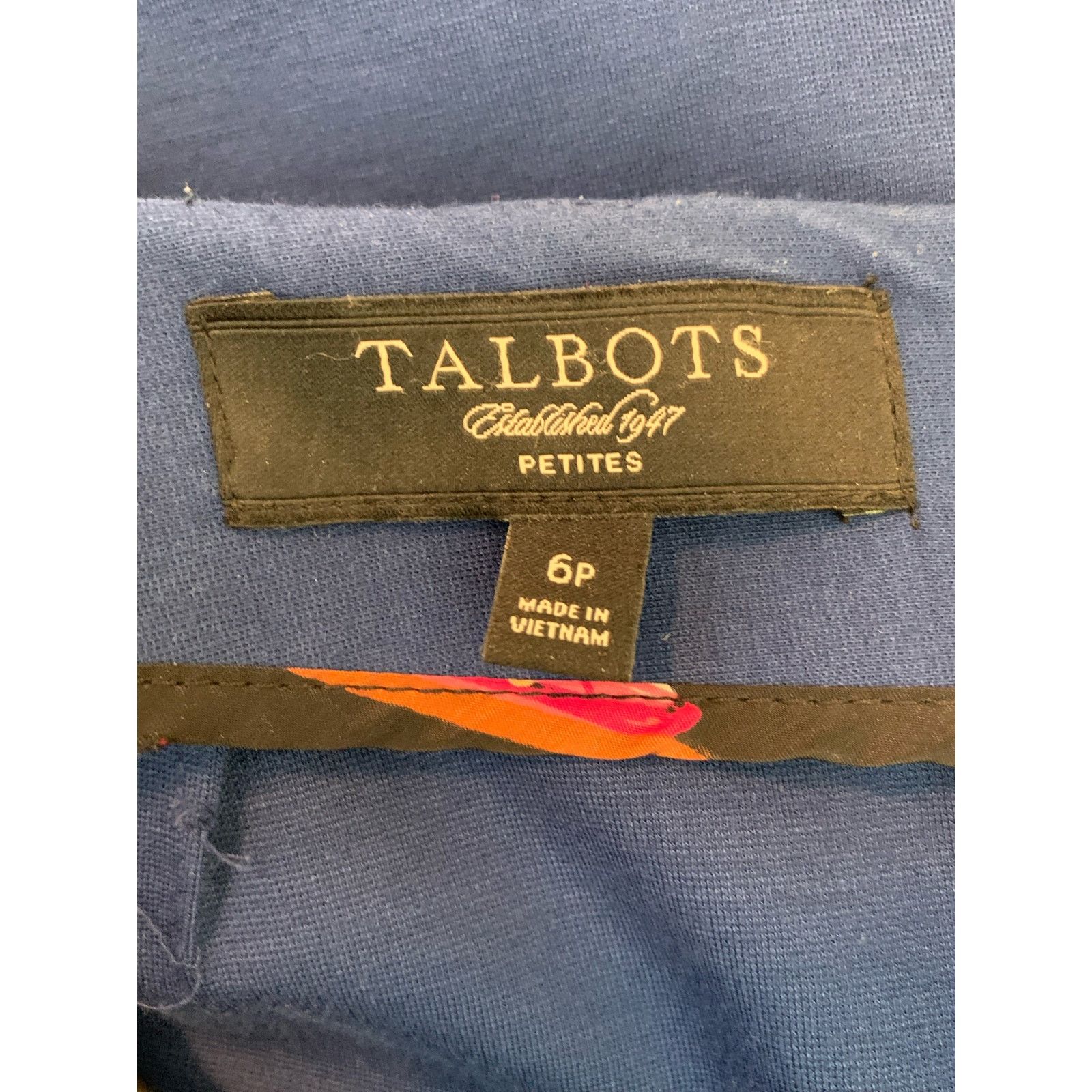 Talbots Talbots blue power suit set blazer is 4P skirt is 6P Size S / US 4 / IT 40 - 3 Thumbnail