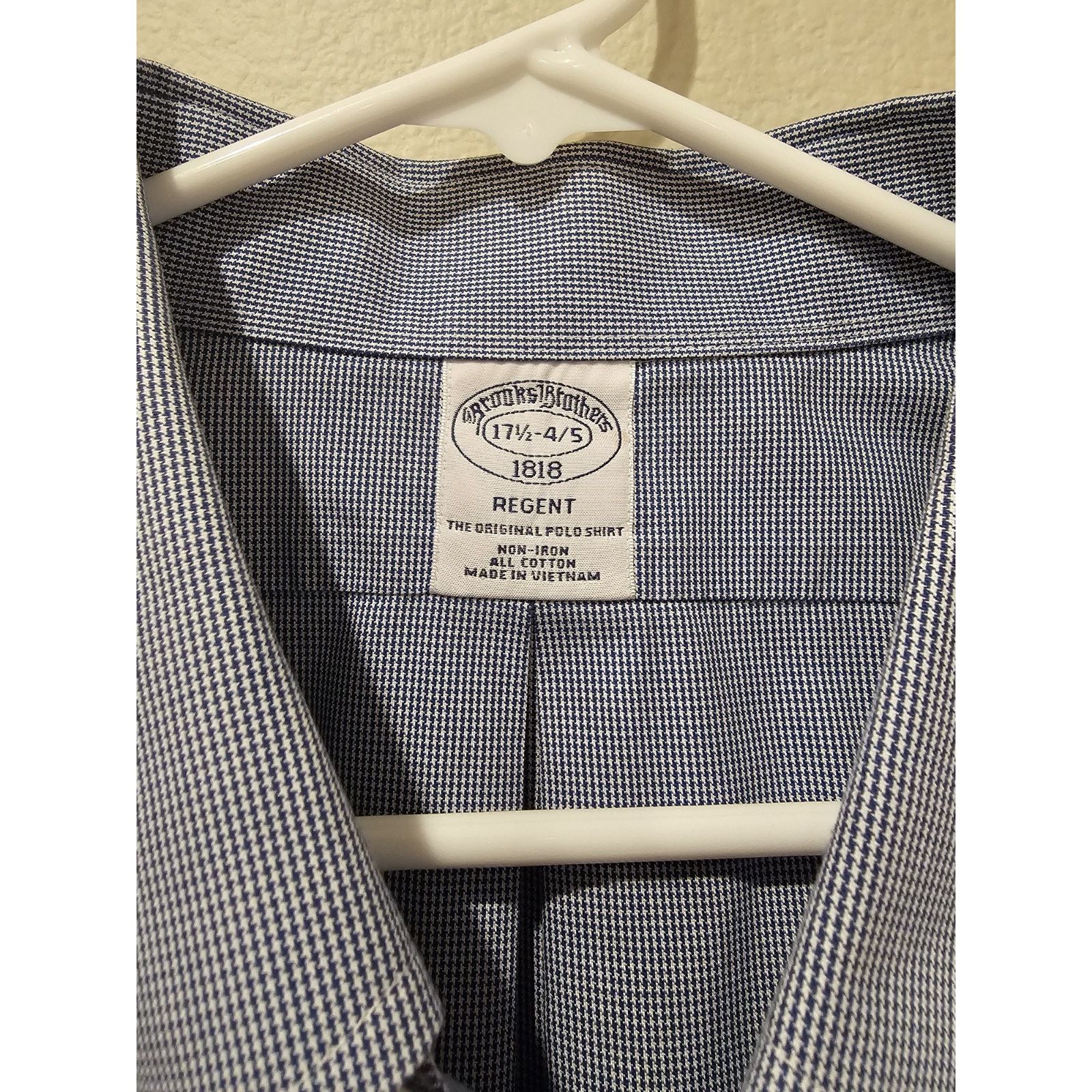 Brooks Brothers Brooks Brothers 1818 Regent Shirt Mens 17.5 4/5 Size US XL / EU 56 / 4 - 2 Thumbnail