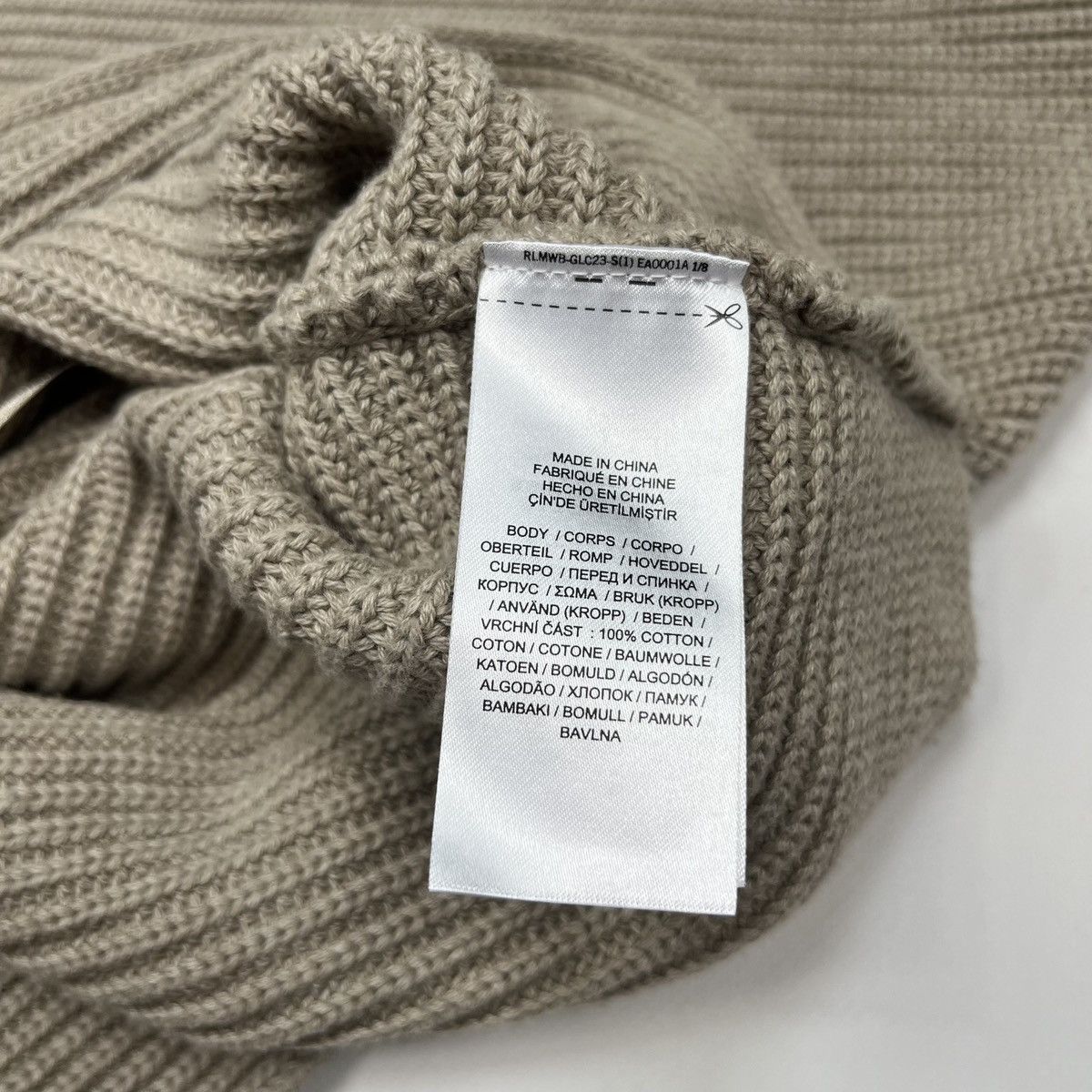Ralph Lauren × Ralph Lauren Black Label Ralph Lauren Black Label Knit sweater beige Size S / US 4 / IT 40 - 11 Thumbnail
