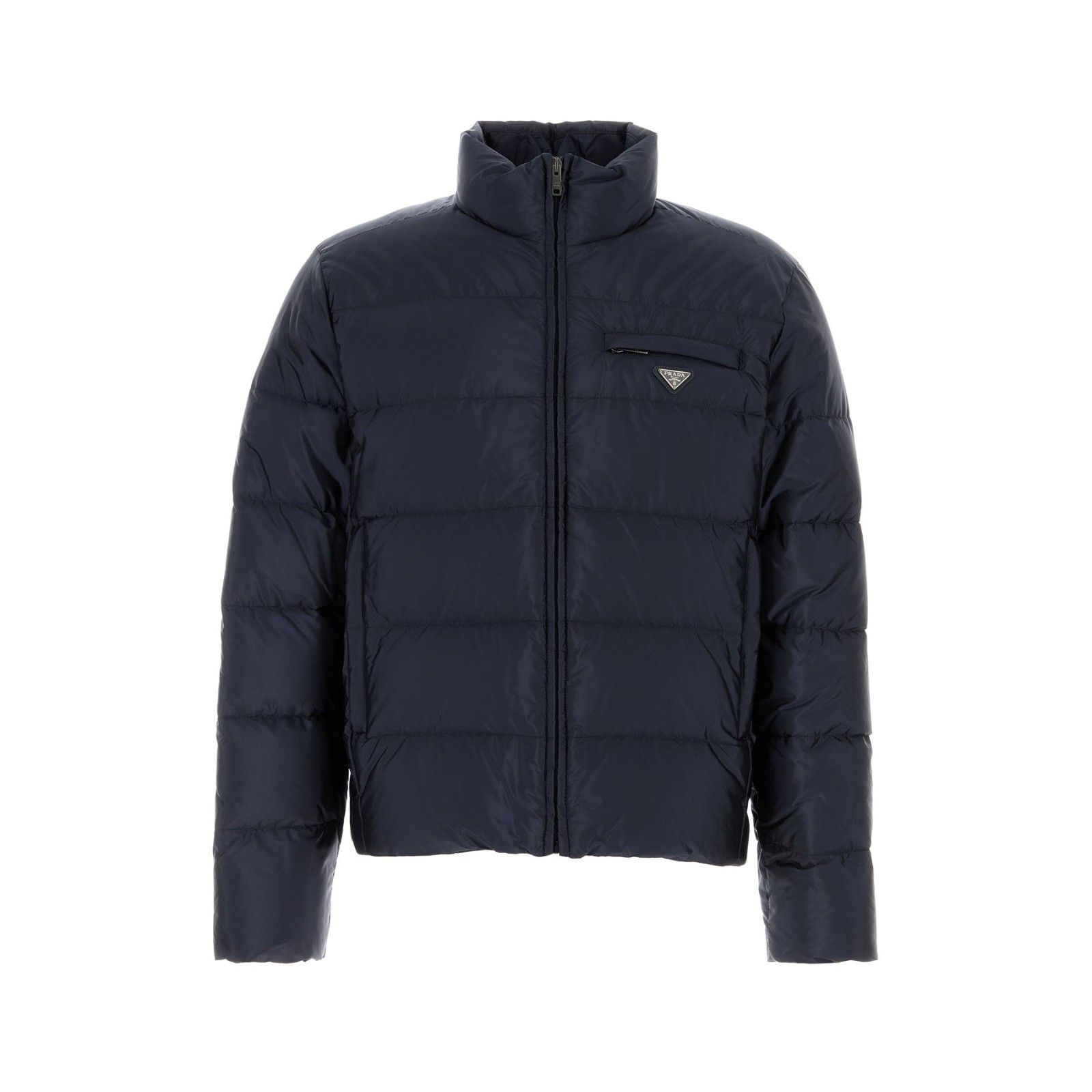 Prada PRADA Navy Blue Re-Nylon Down Jacket New & Authentic (Men's Size US XL / EU 56 / 4 - 1 Thumbnail