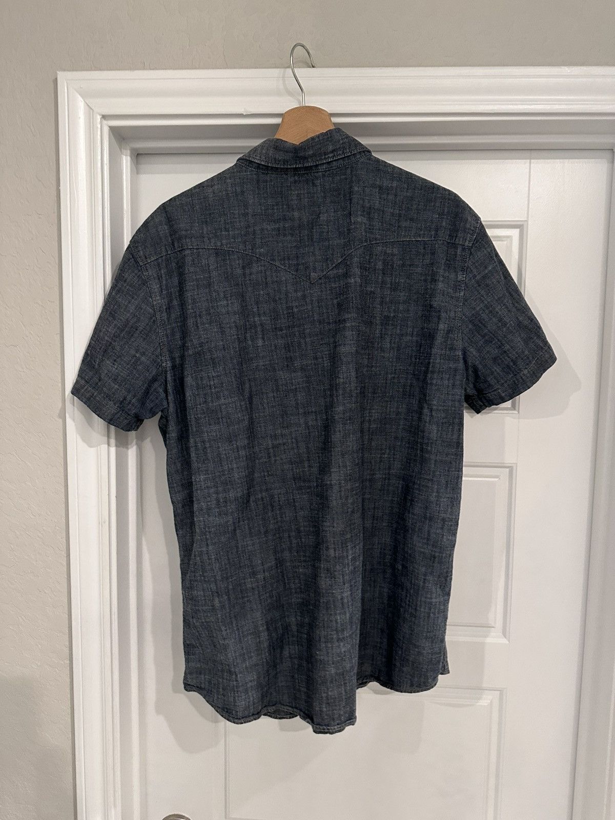 Levi's Levis Chambray pearl snap Size US XL / EU 56 / 4 - 5 Thumbnail