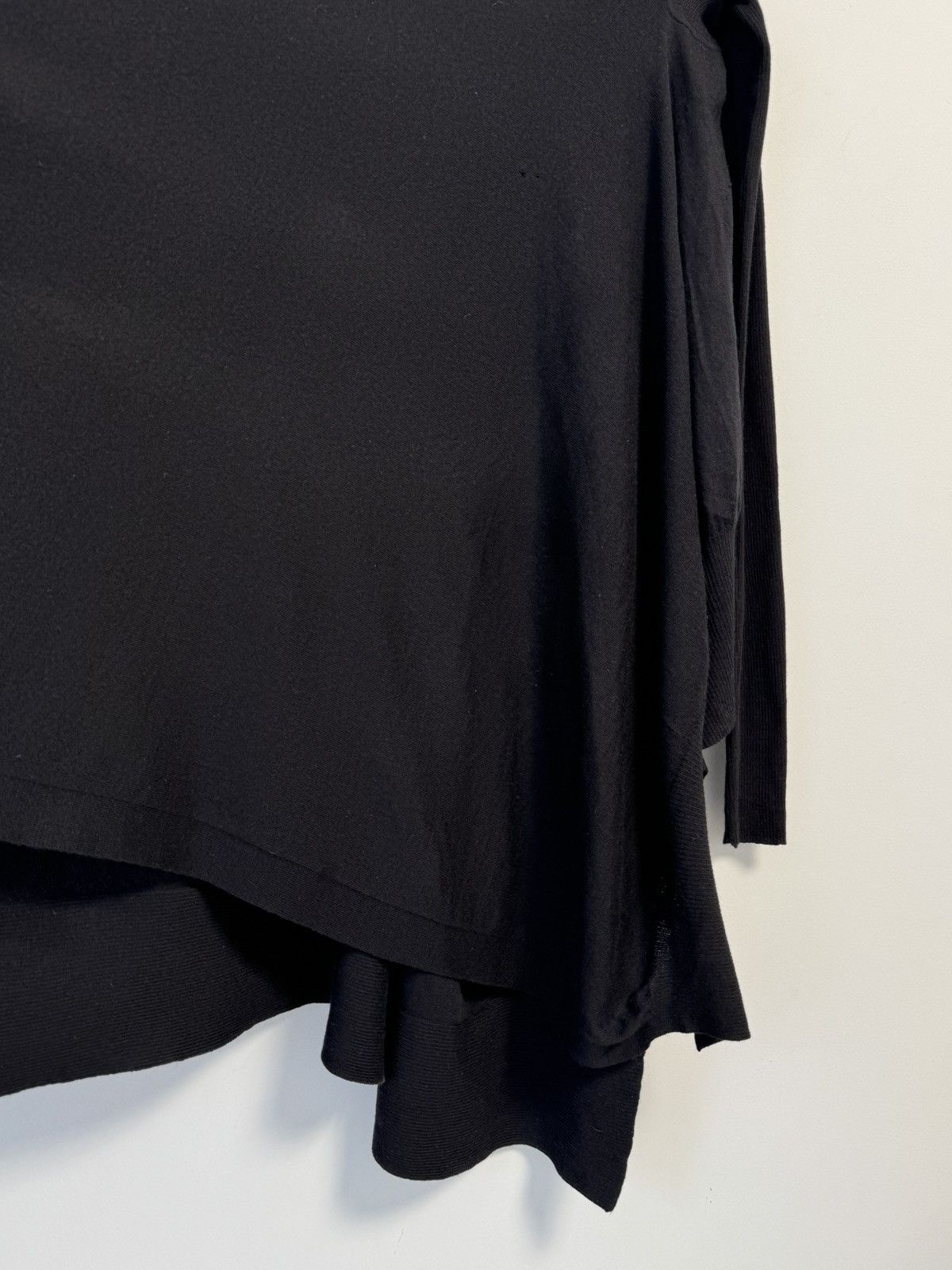 Rick Owens Rick Owens Poncho Black Avant Garde Style Minimalist Rare Size ONE SIZE - 10 Thumbnail