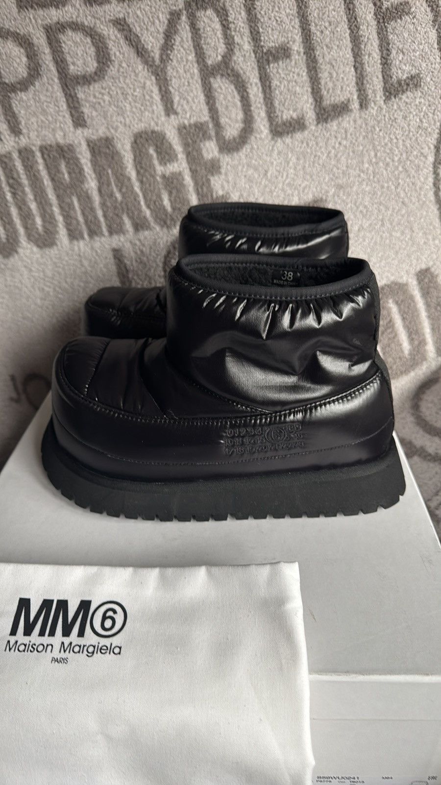 Maison Margiela MM6 Maison Margiela ankle boot black S59WU0241 women NWT Size US 8 / IT 38 - 9 Thumbnail
