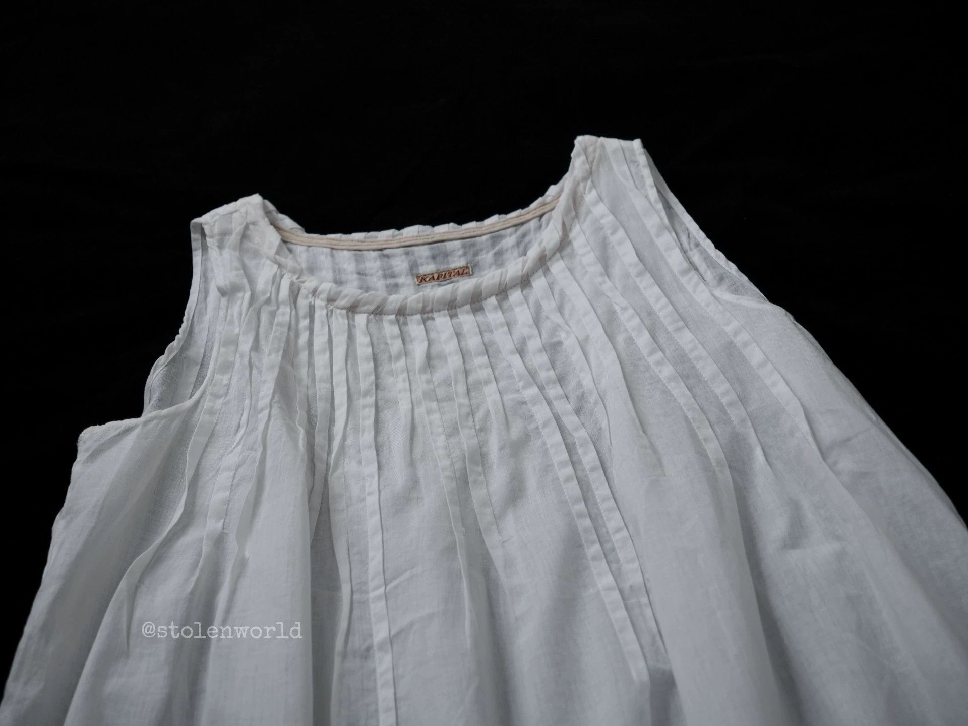 Kapital Kapital Gathered Pleats Sleeveless Dress/Top Size S / US 4 / IT 40 - 2 Thumbnail
