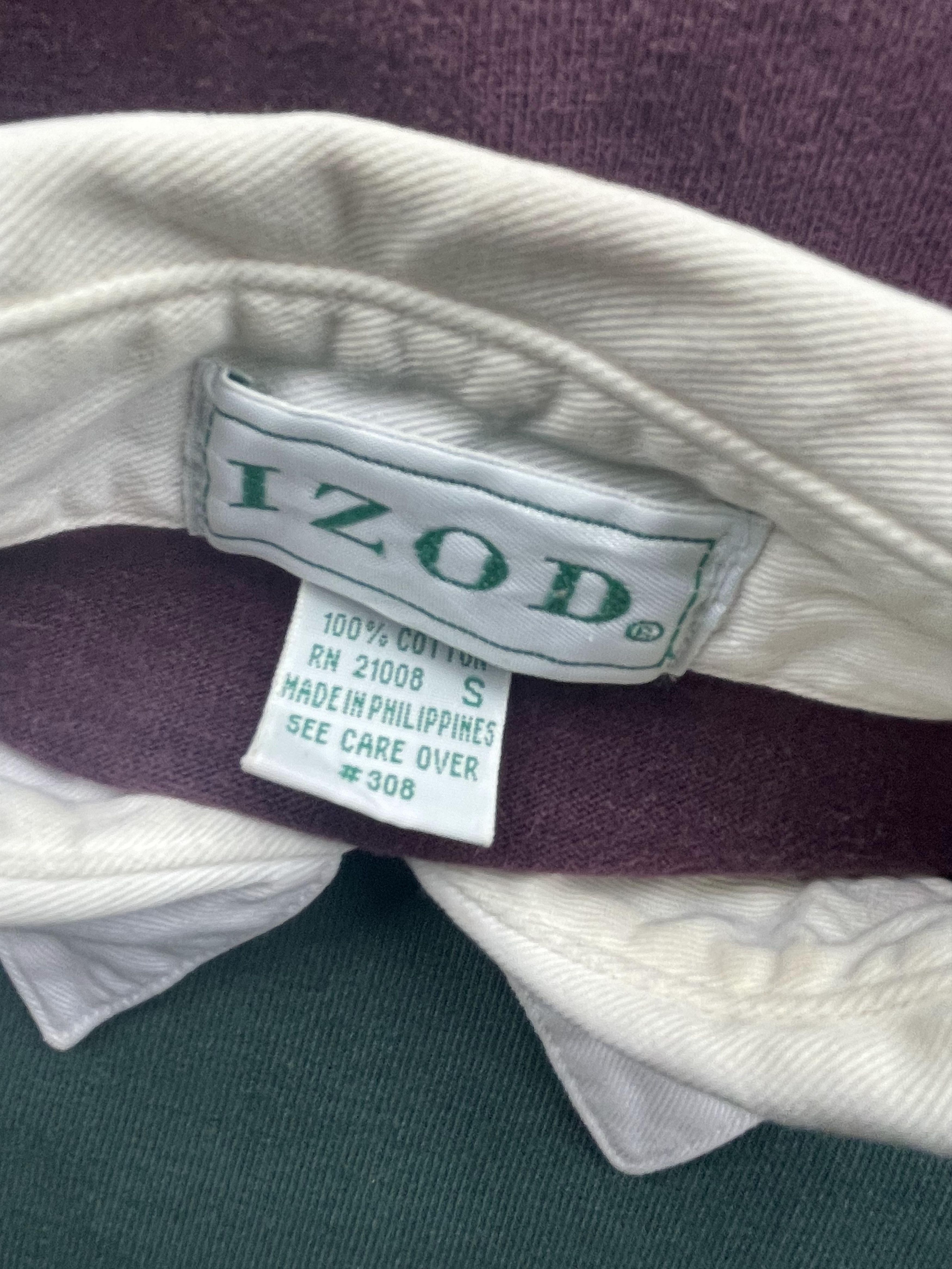 Designer Vintage Izod Rugby Polo Tshirt Size US M / EU 48-50 / 2 - 7 Thumbnail