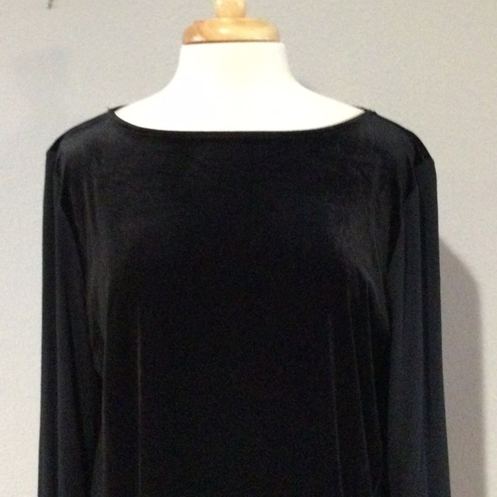 Other J. Jill Wearever Collection Black Long Sleeve Top Size L Size L / US 10 / IT 46 - 2 Thumbnail