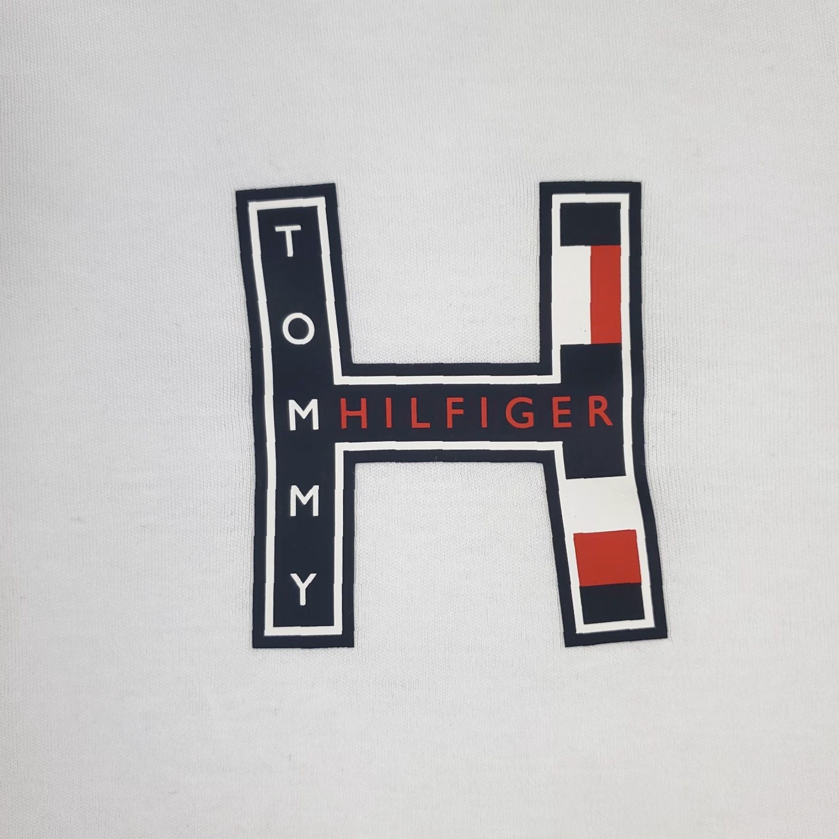 Tommy Hilfiger Tommy Hilfiger Polo Shirt Mens Large White Short Sleeve Casual Activewear Size US L / EU 52-54 / 3 - 3 Thumbnail