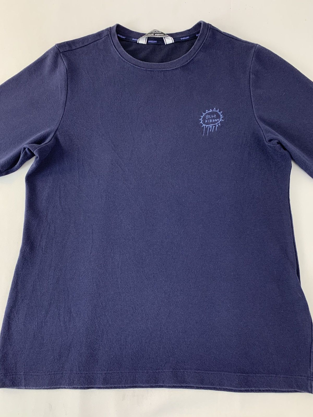 Jean-Michel Basquiat Hype Jean Michel Basquiat Blue Ribbon Printed Tee Size US M / EU 48-50 / 2 - 3 Thumbnail